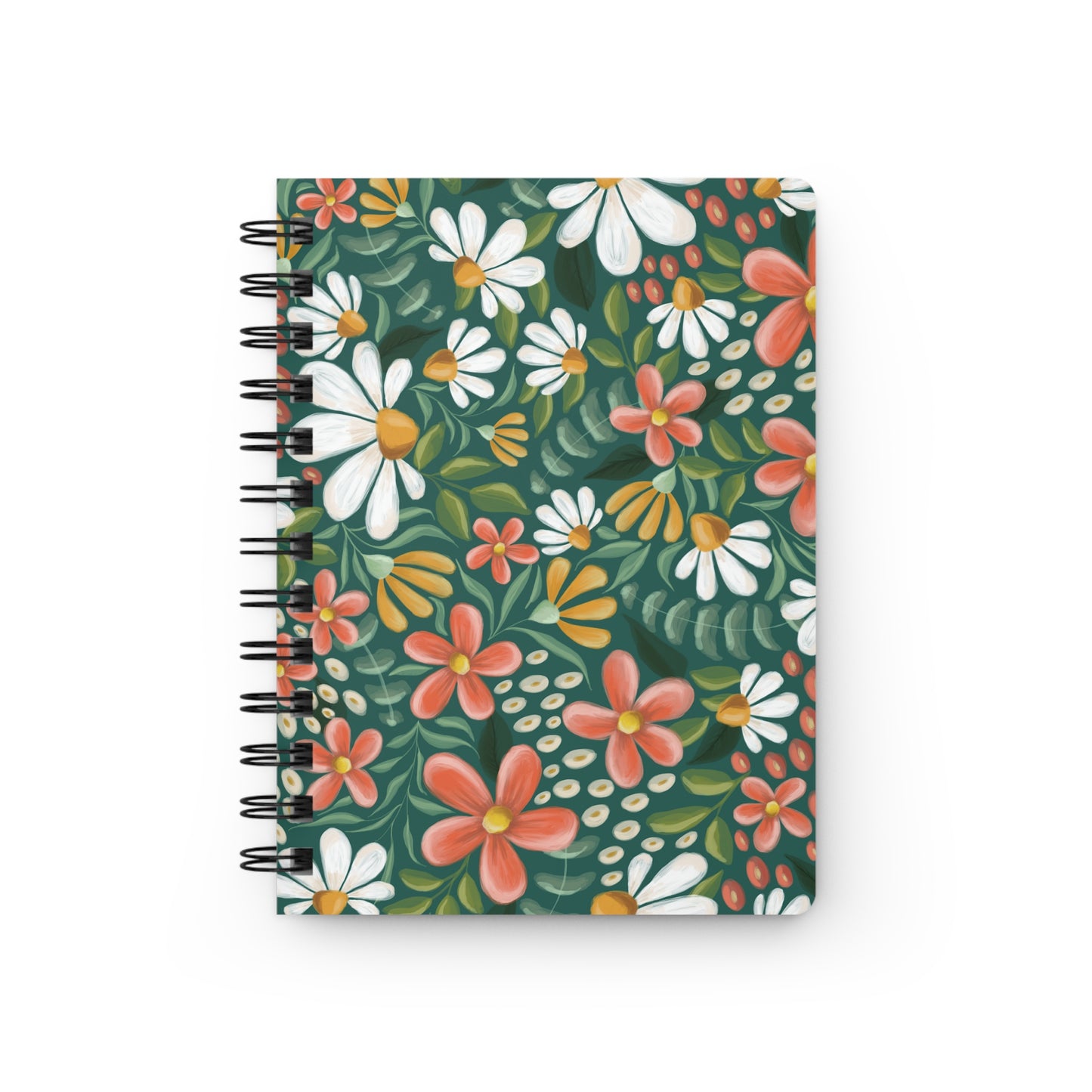 Cosmo Petals - Spiral Bound Journal - howjoyfulshop