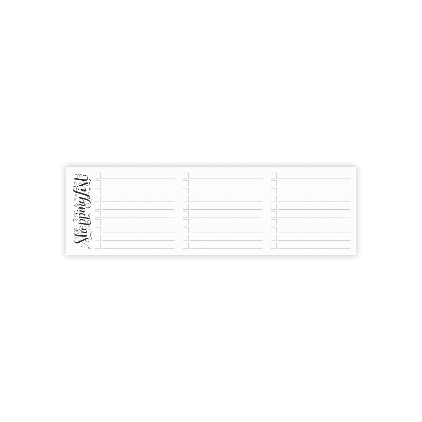 Shopping List - Post-it® Note Pad - howjoyfulshop