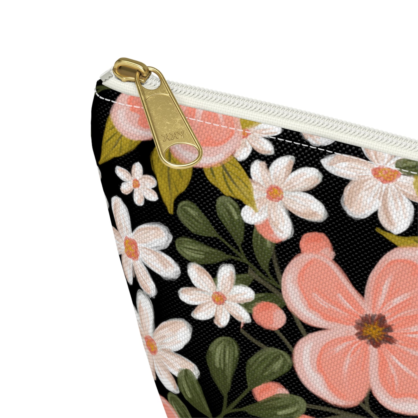 Pink Wildflower - T-bottom Pouch - howjoyfulshop