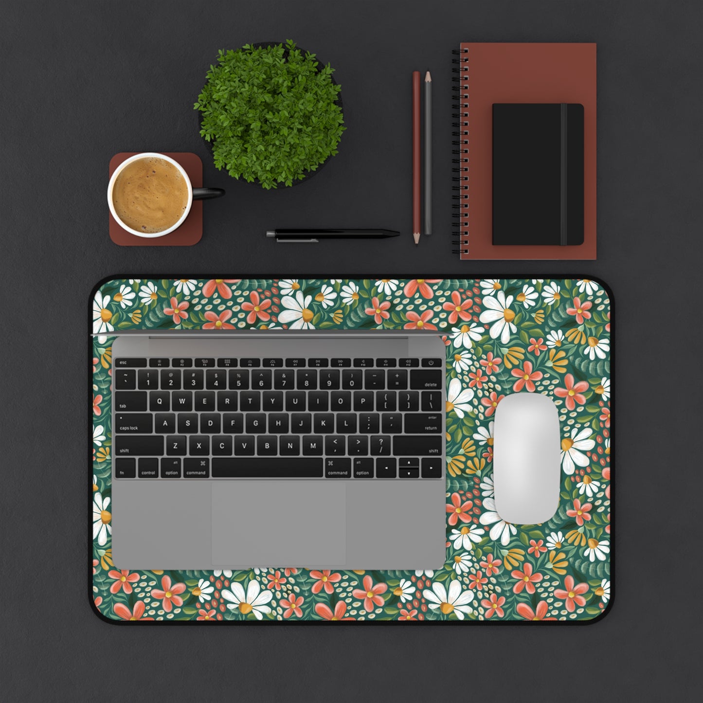 Cosmo Petals - Desk Mat - howjoyfulshop