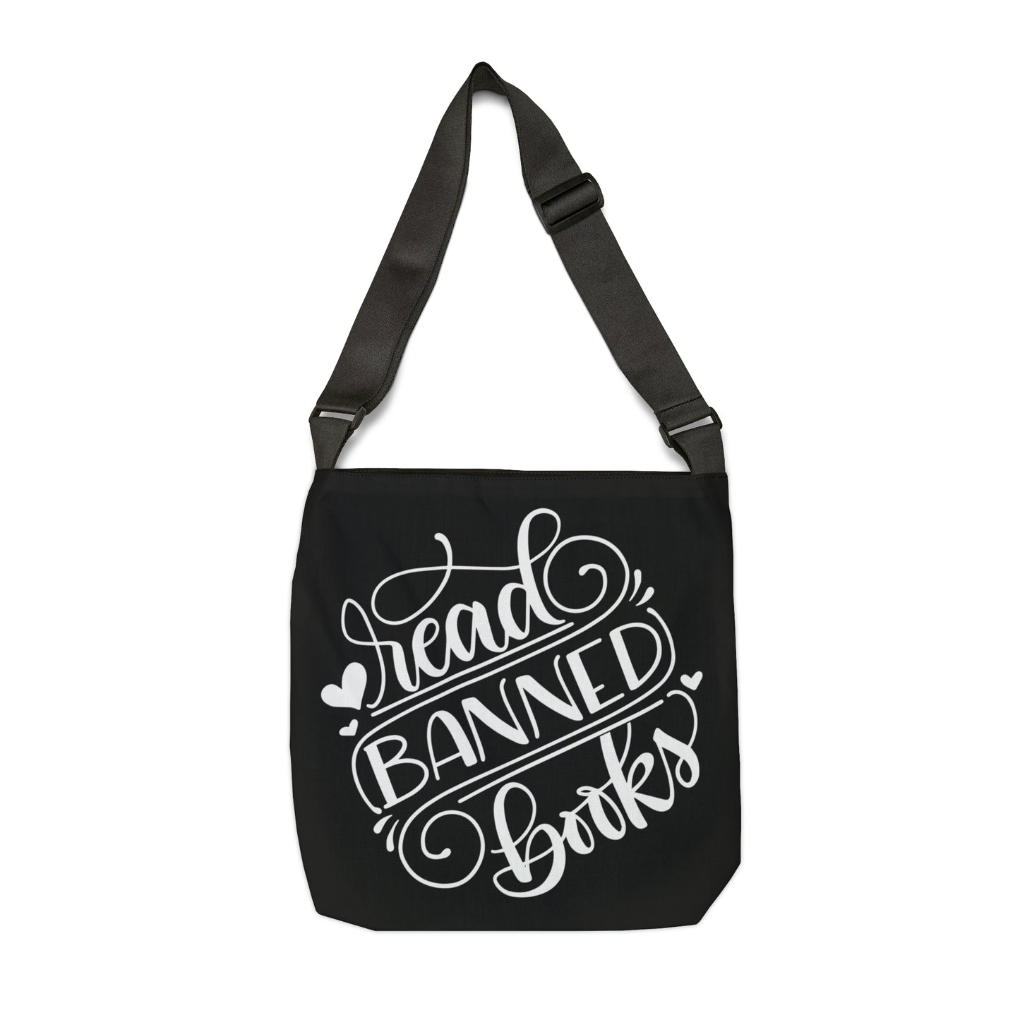 Read banned books - Adjustable Tote Bag - howjoyfulshop