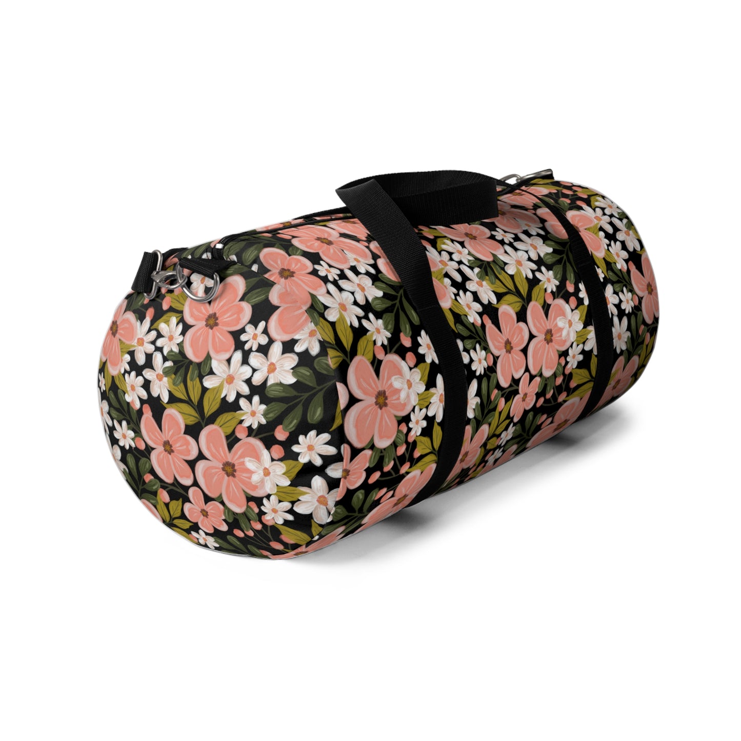 Pink Wildflower - Duffel Bag - howjoyfulshop