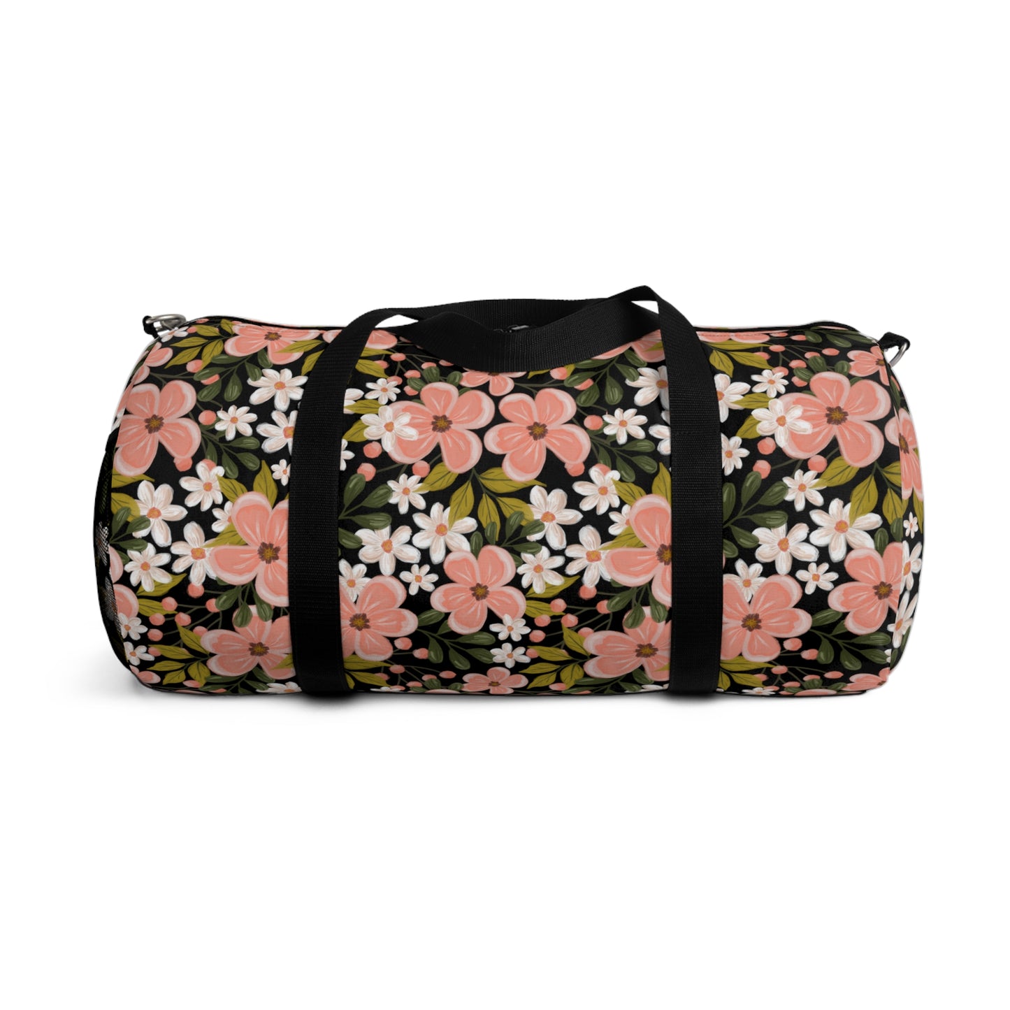 Pink Wildflower - Duffel Bag - howjoyfulshop