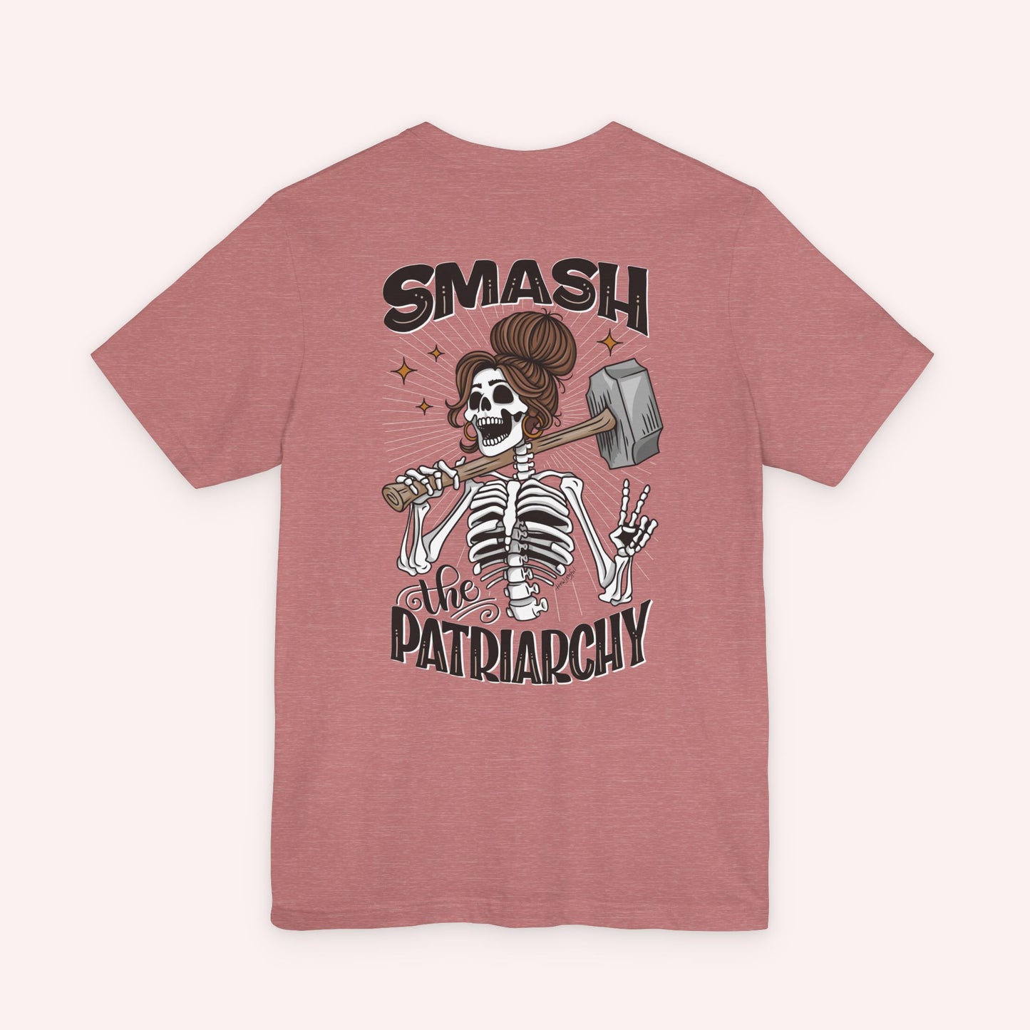 Smash the Patriarchy - Feminist - Woman Empowerment Jersey Tee