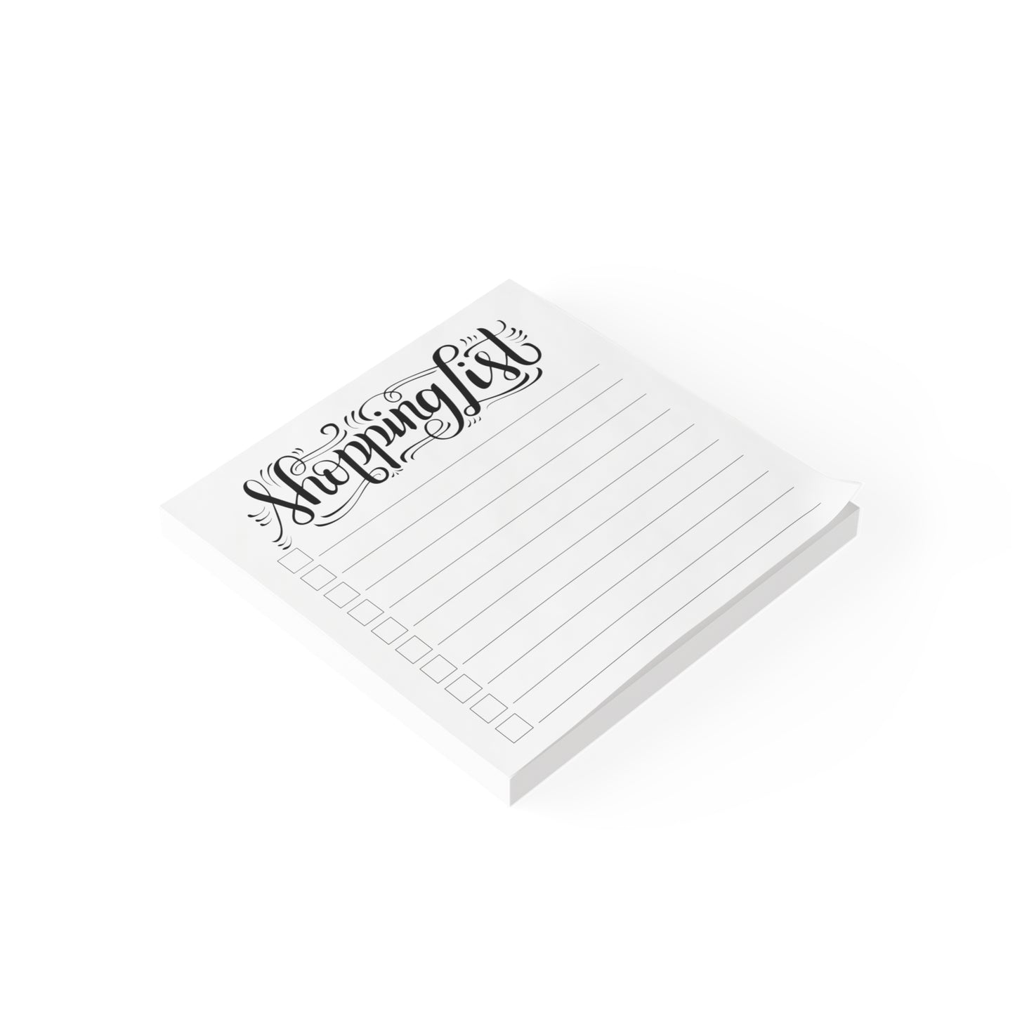 Shopping List - Post-it® Note Pad - howjoyfulshop