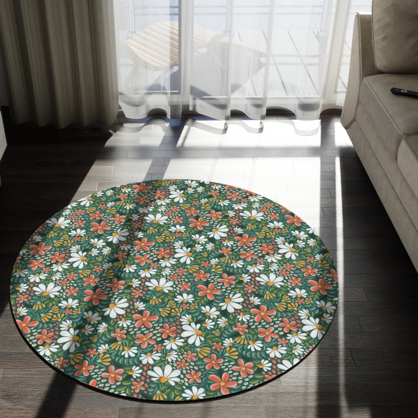 Cosmo Petals Area Rug - howjoyfulshop