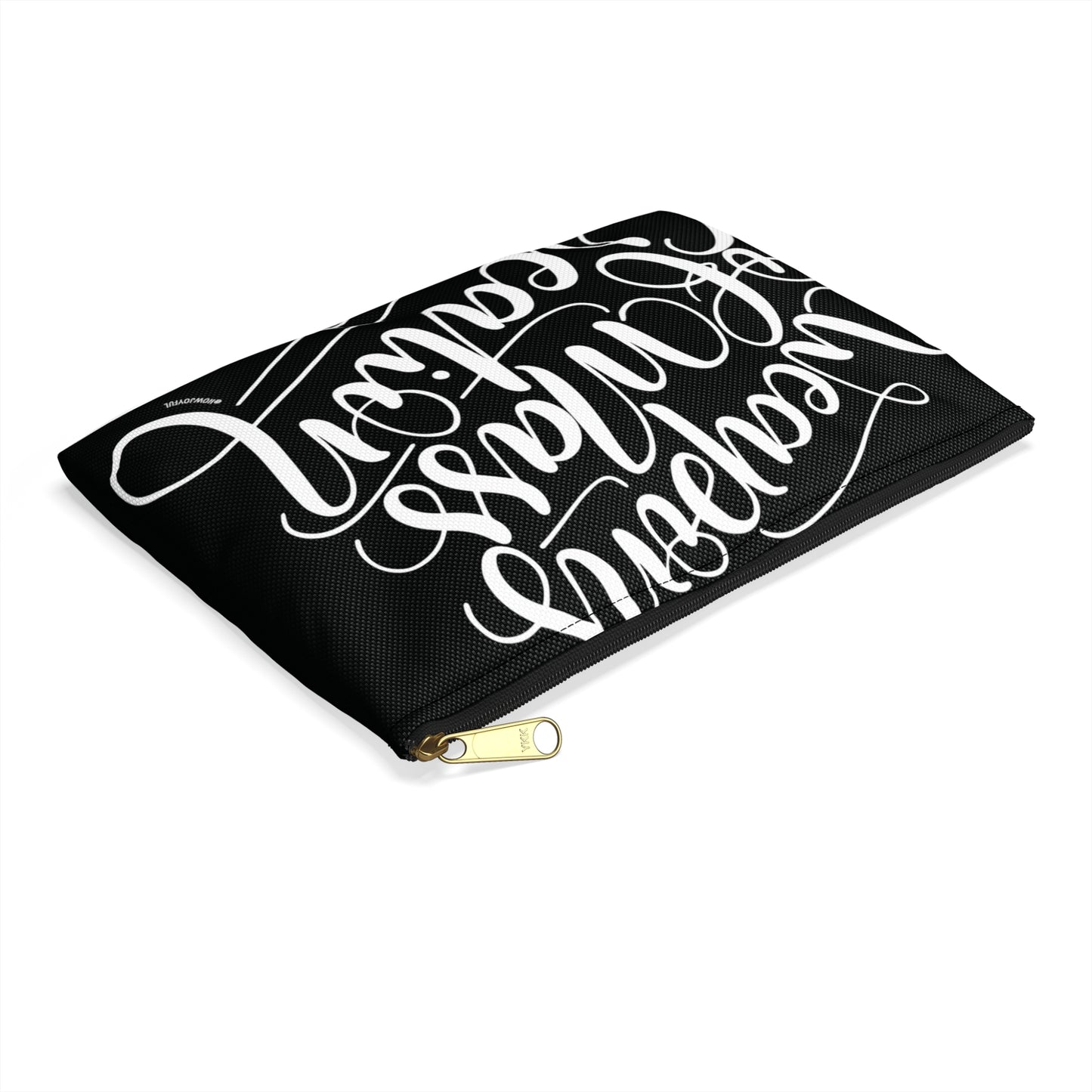 Weapons of mass creation - Black Zipped Pouch - howjoyfulshop