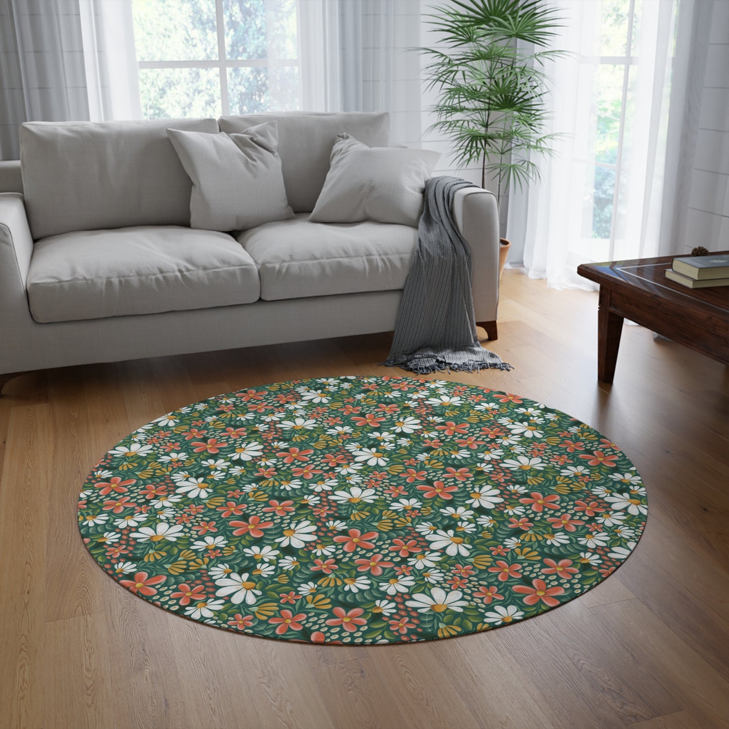 Cosmo Petals Area Rug - howjoyfulshop