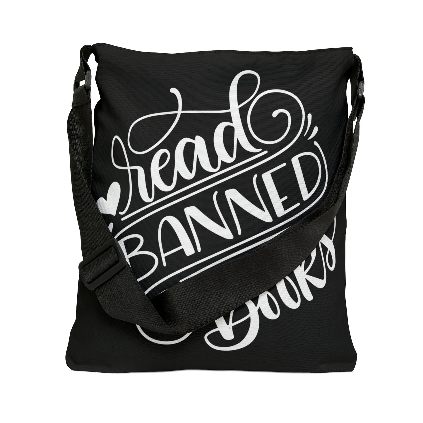 Read banned books - Adjustable Tote Bag - howjoyfulshop