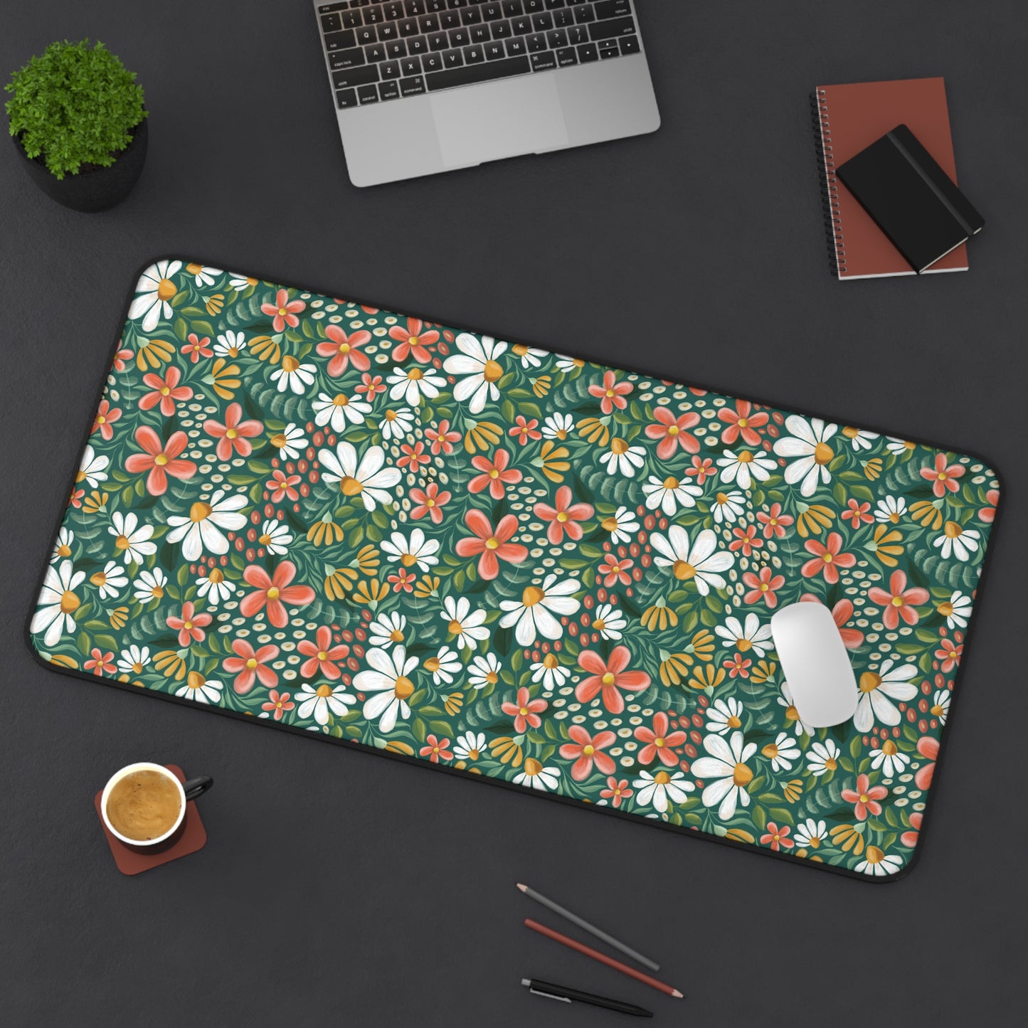 Cosmo Petals - Desk Mat - howjoyfulshop