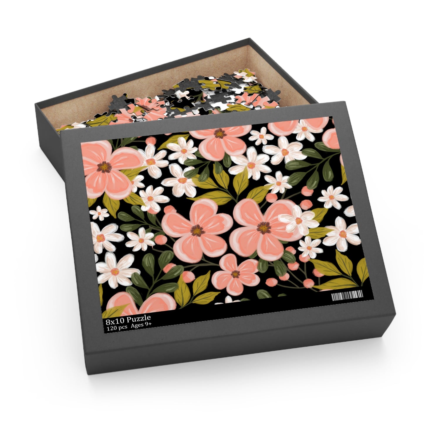 Pink Wildflower - Puzzle - howjoyfulshop