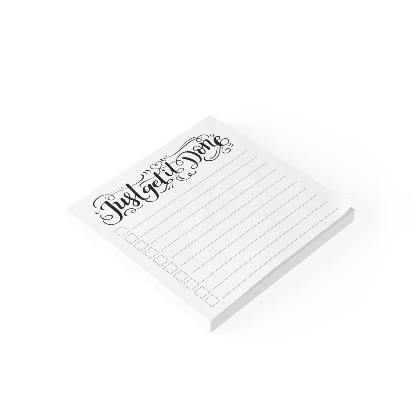 Just Get it Done List - Post-it® Note Pad - howjoyfulshop