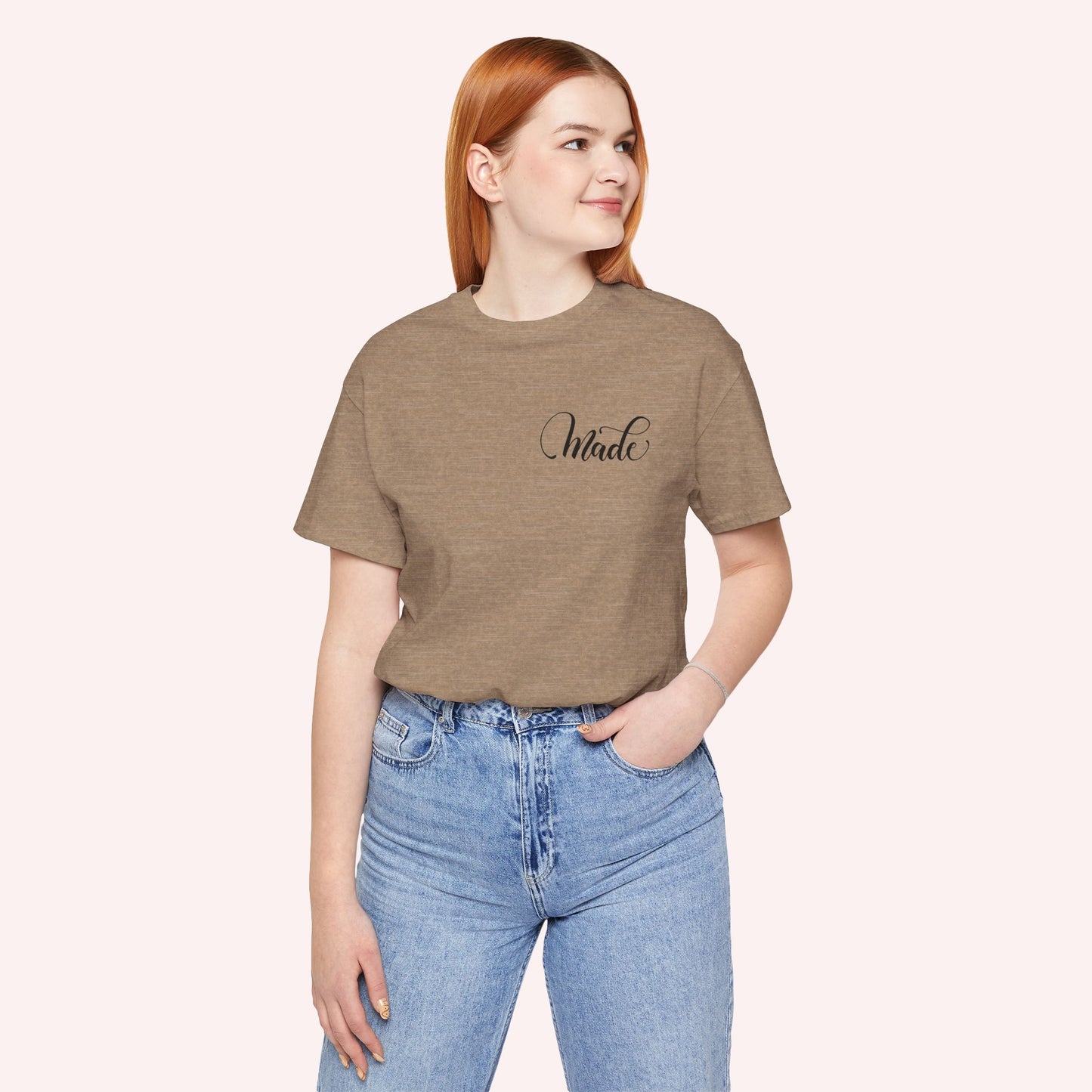 Fearfully and Wonderfully made - Unisex Jersey Short Sleeve Tee