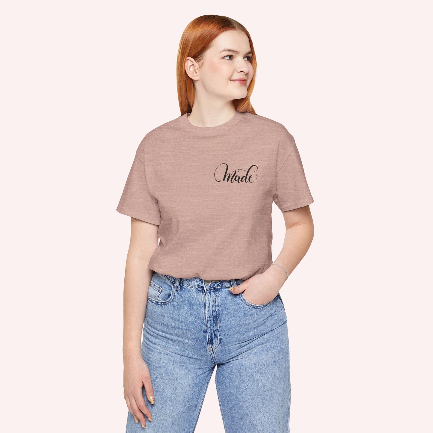 Fearfully and Wonderfully made - Unisex Jersey Short Sleeve Tee