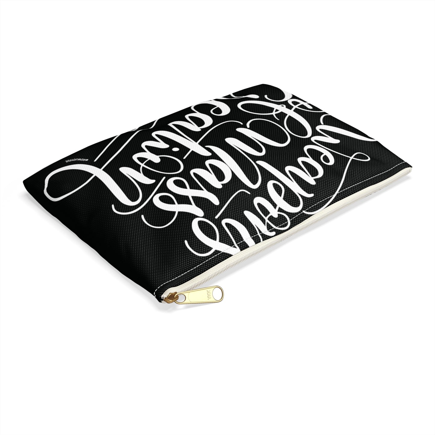 Weapons of mass creation - Black Zipped Pouch - howjoyfulshop