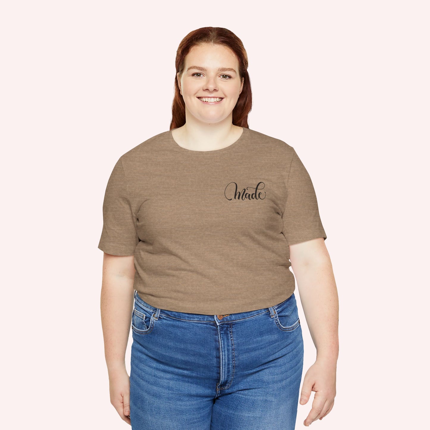 Fearfully and Wonderfully made - Unisex Jersey Short Sleeve Tee