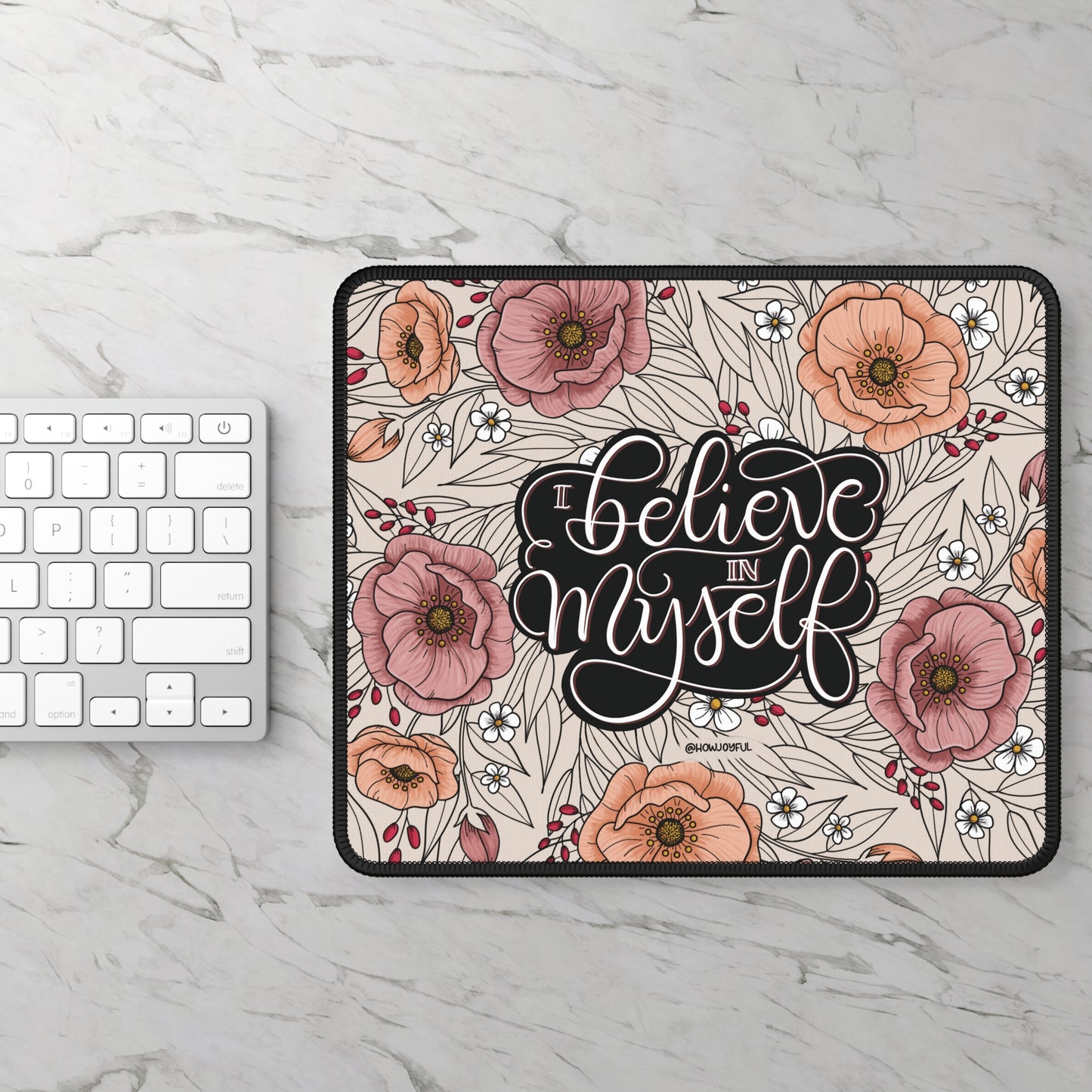 Mousepad - I believe in myself - Affirmation - howjoyfulshop