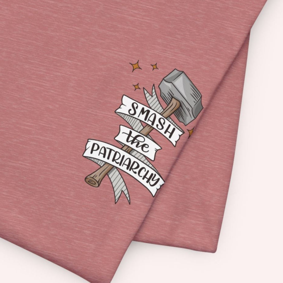 Smash the Patriarchy - Feminist - Woman Empowerment Jersey Tee