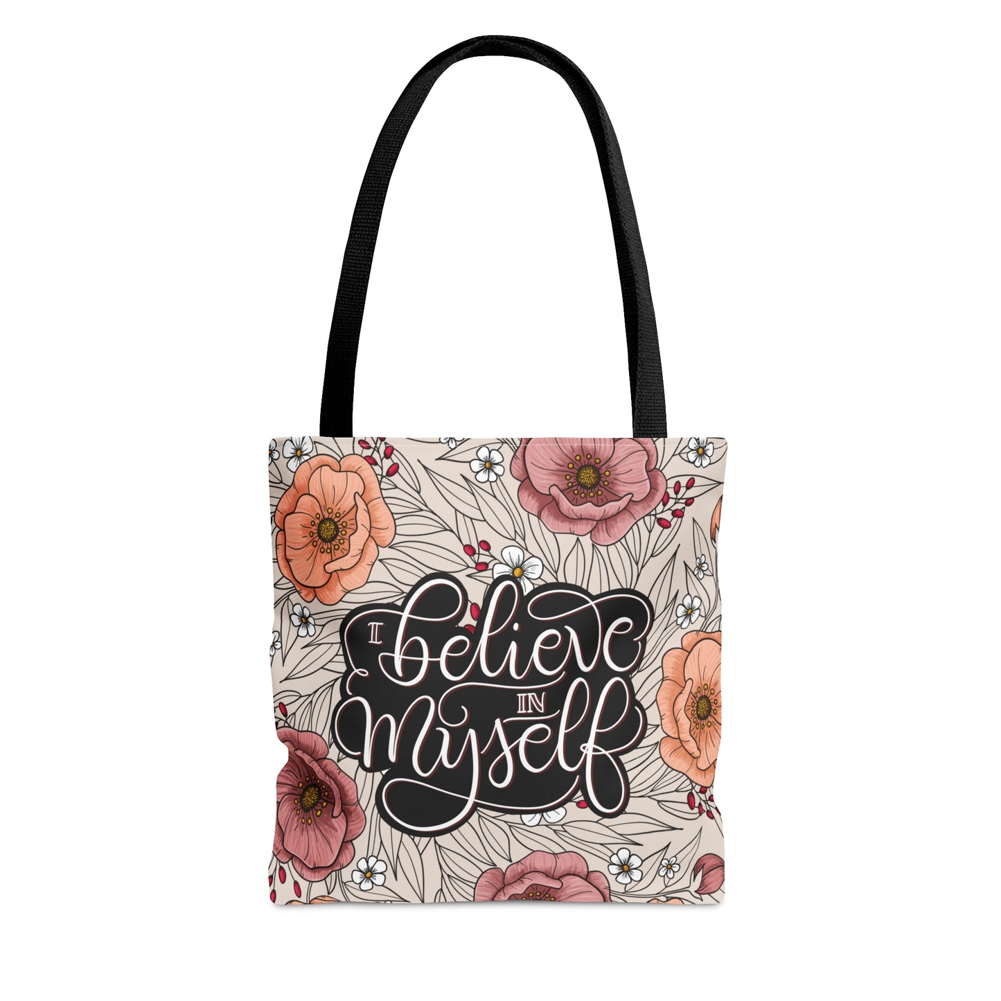 I believe in myself - Affirmation Tote Bag - howjoyfulshop