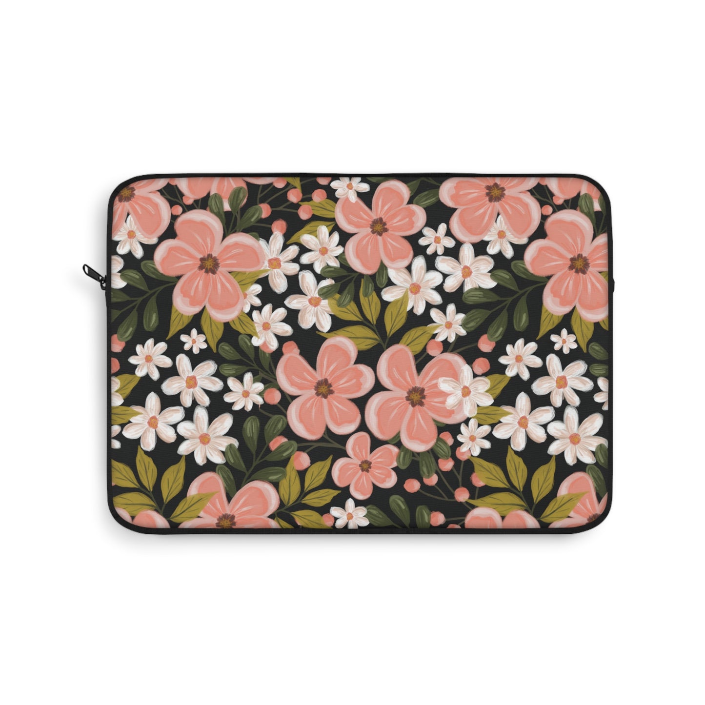 Pink Wildflower - Laptop Sleeve - howjoyfulshop