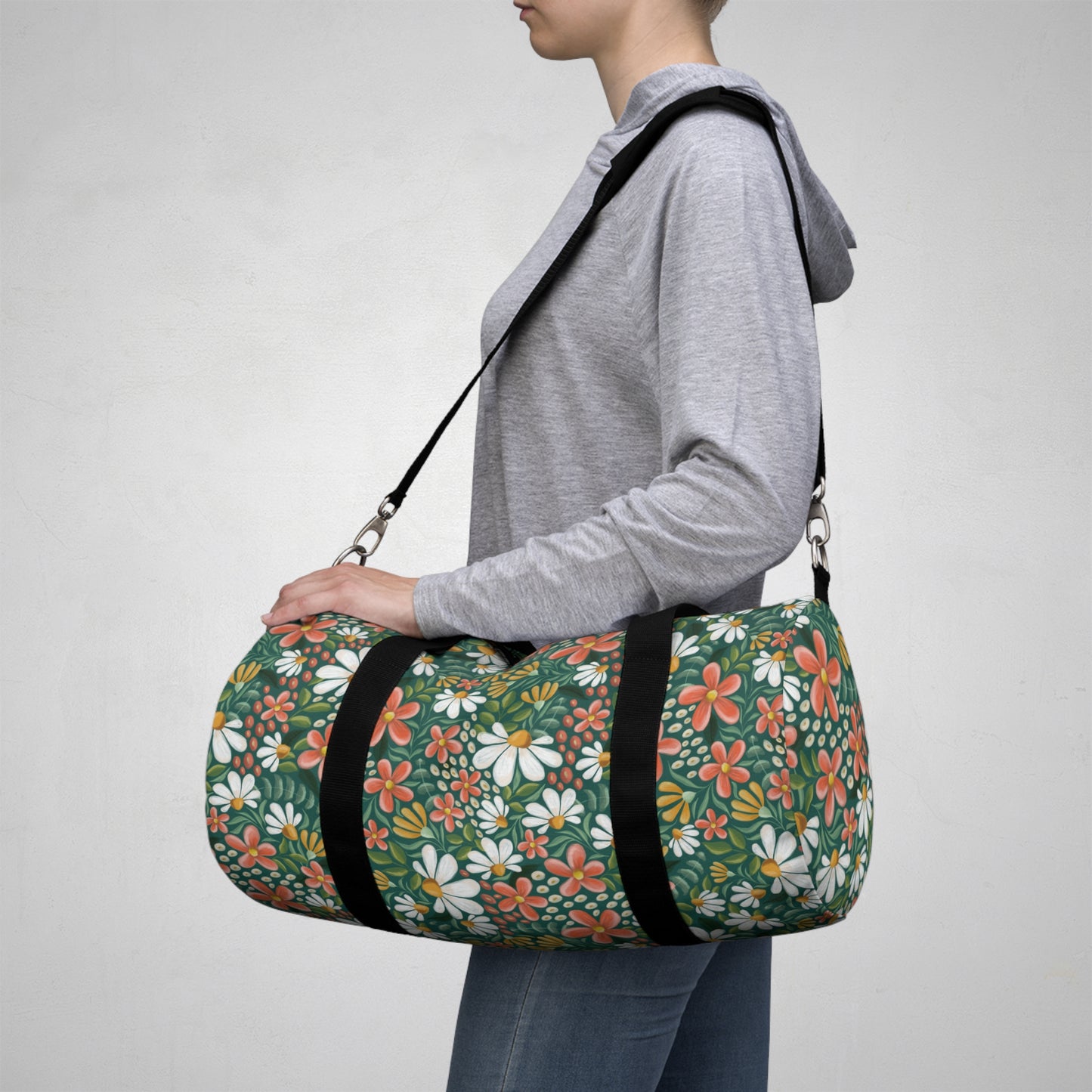 Cosmo Petals - Duffel Bag - howjoyfulshop