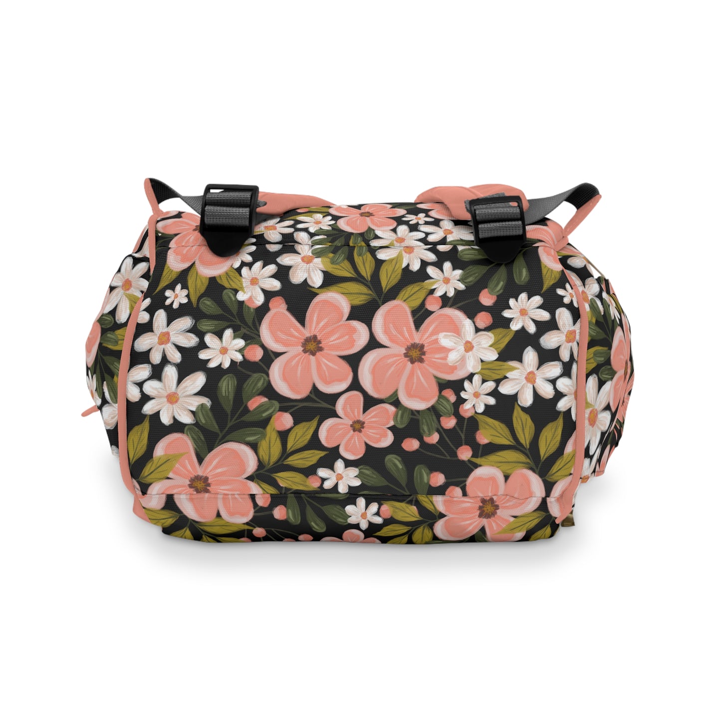 Pink Wildflower - Backpack / Diaper Bag - howjoyfulshop