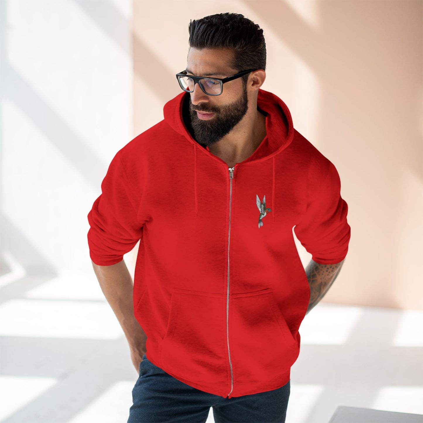 In honor of Karlene - Unisex Zipped Hoodie