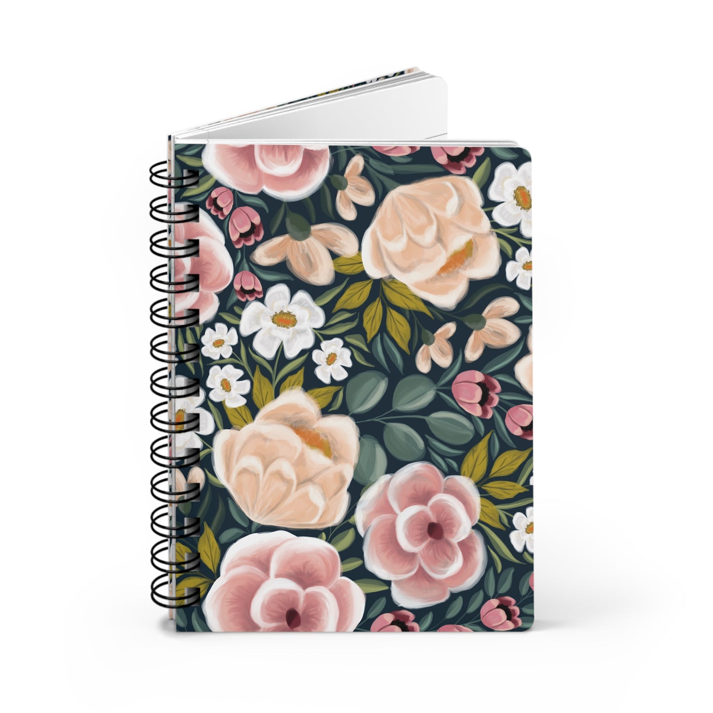 Bloom Brunch - Spiral Bound Journal - howjoyfulshop