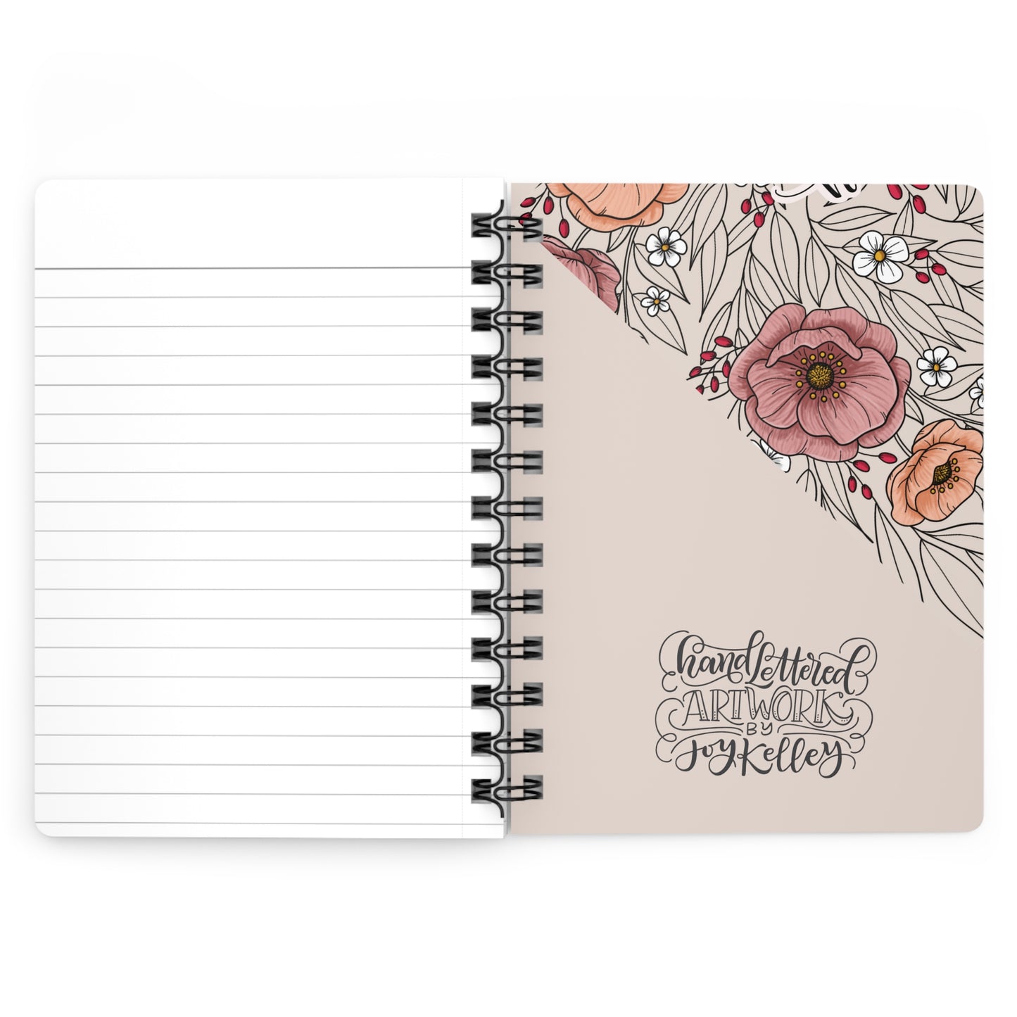 I believe in myself - Spiral Bound Affirmation Journal - howjoyfulshop