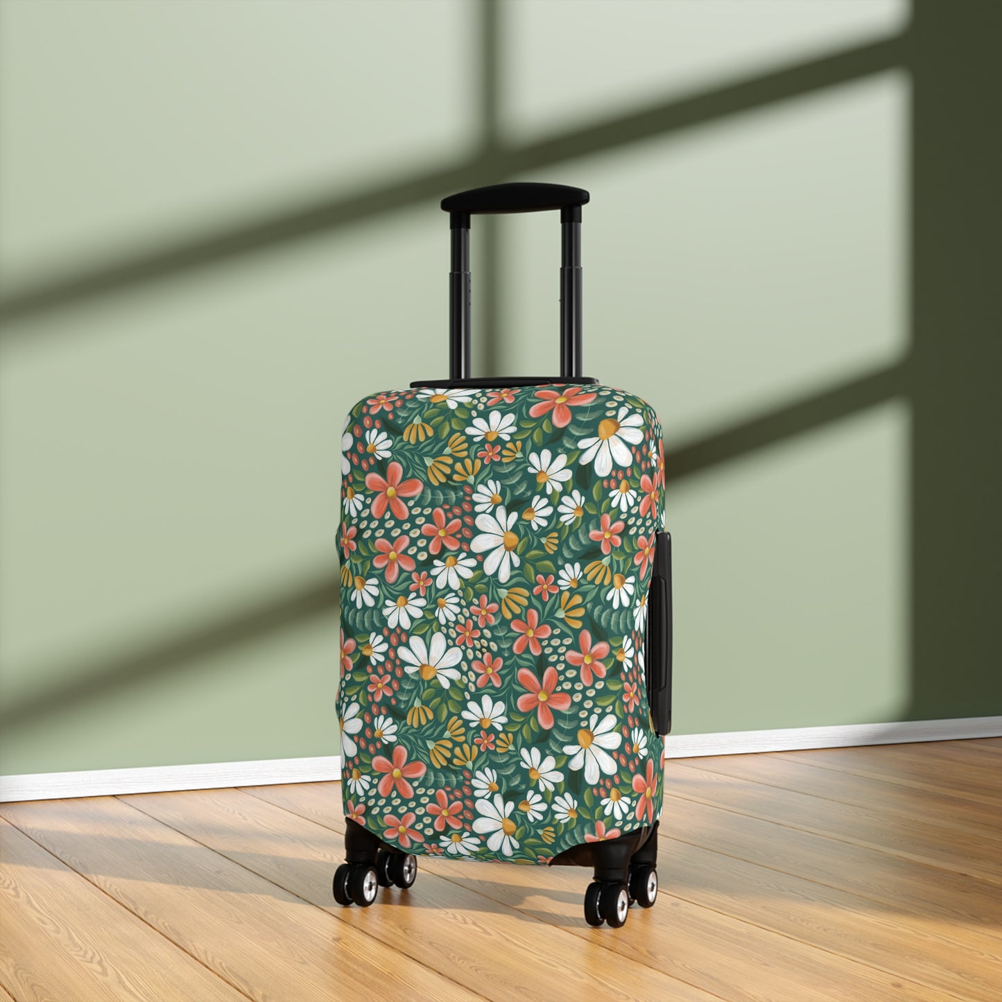 Cosmo Petals - Luggage Cover - howjoyfulshop