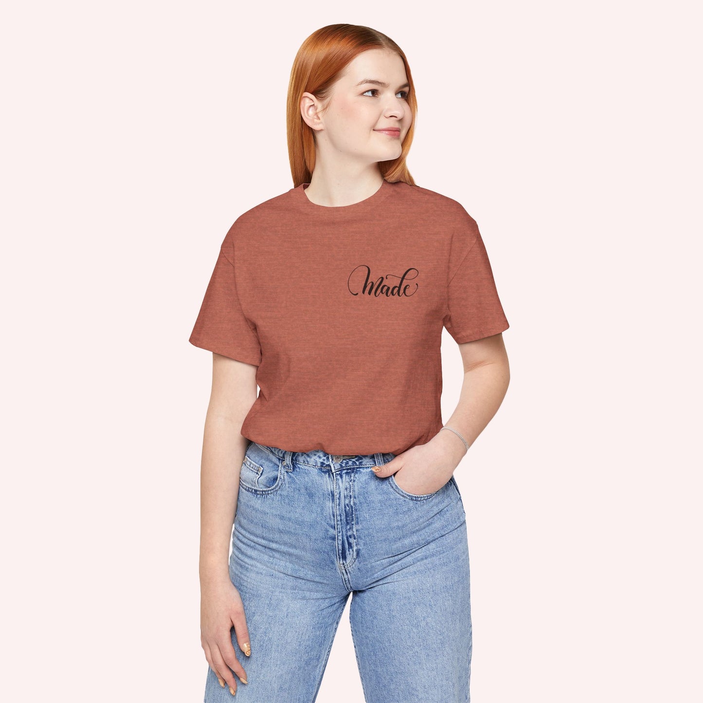 Fearfully and Wonderfully made - Unisex Jersey Short Sleeve Tee