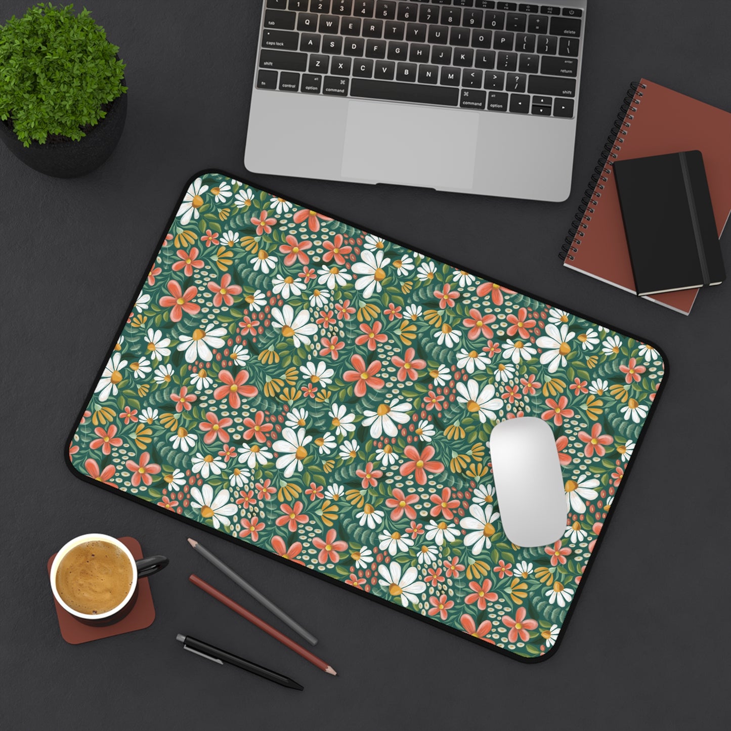 Cosmo Petals - Desk Mat - howjoyfulshop