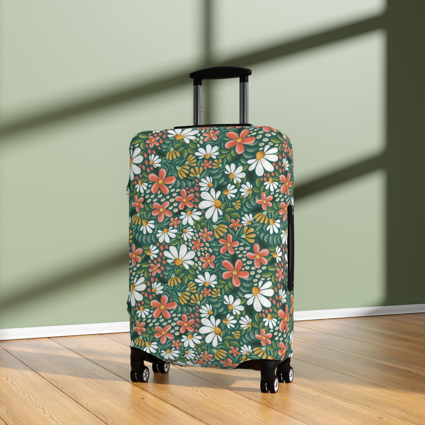 Cosmo Petals - Luggage Cover - howjoyfulshop