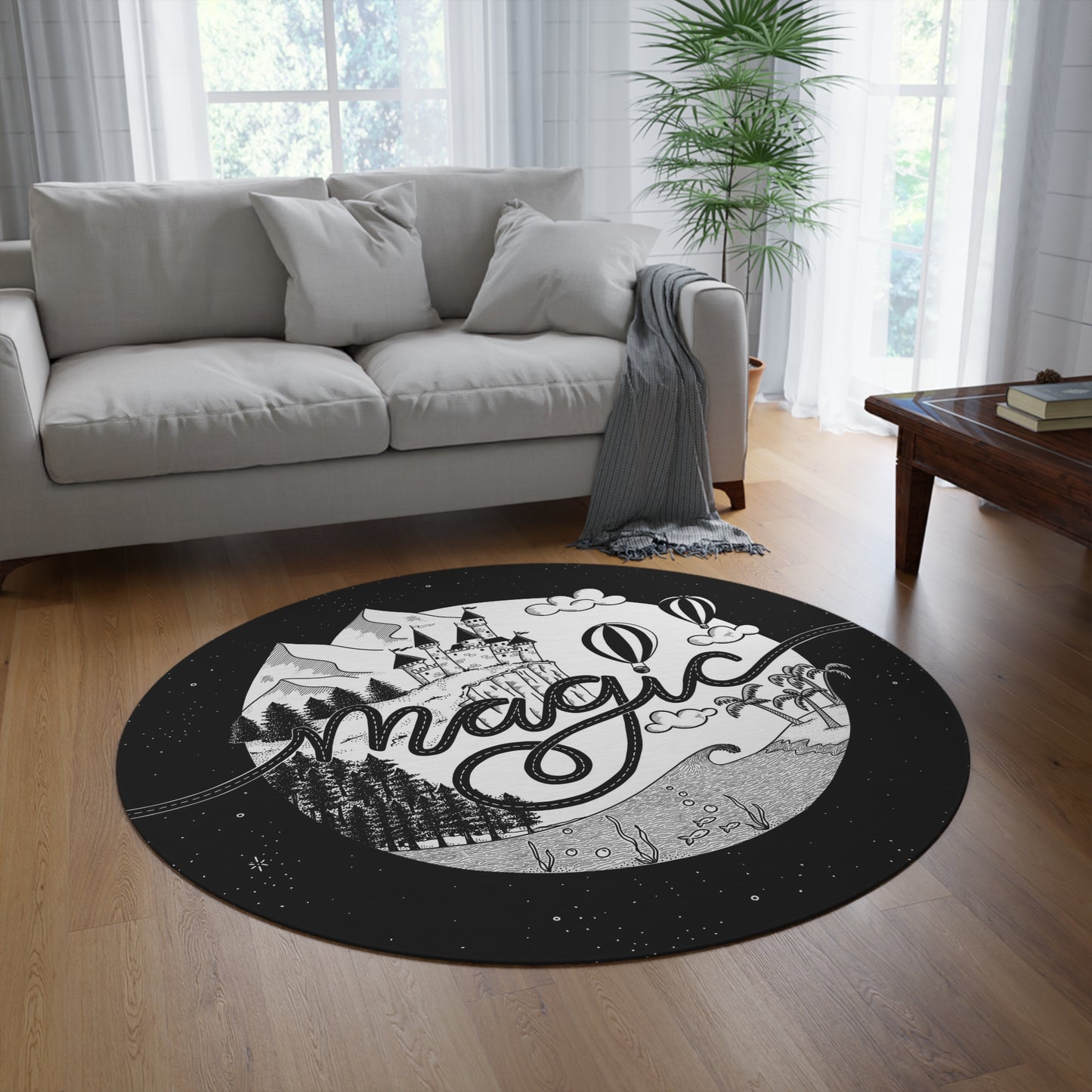 Magic Castle Area Rug - howjoyfulshop