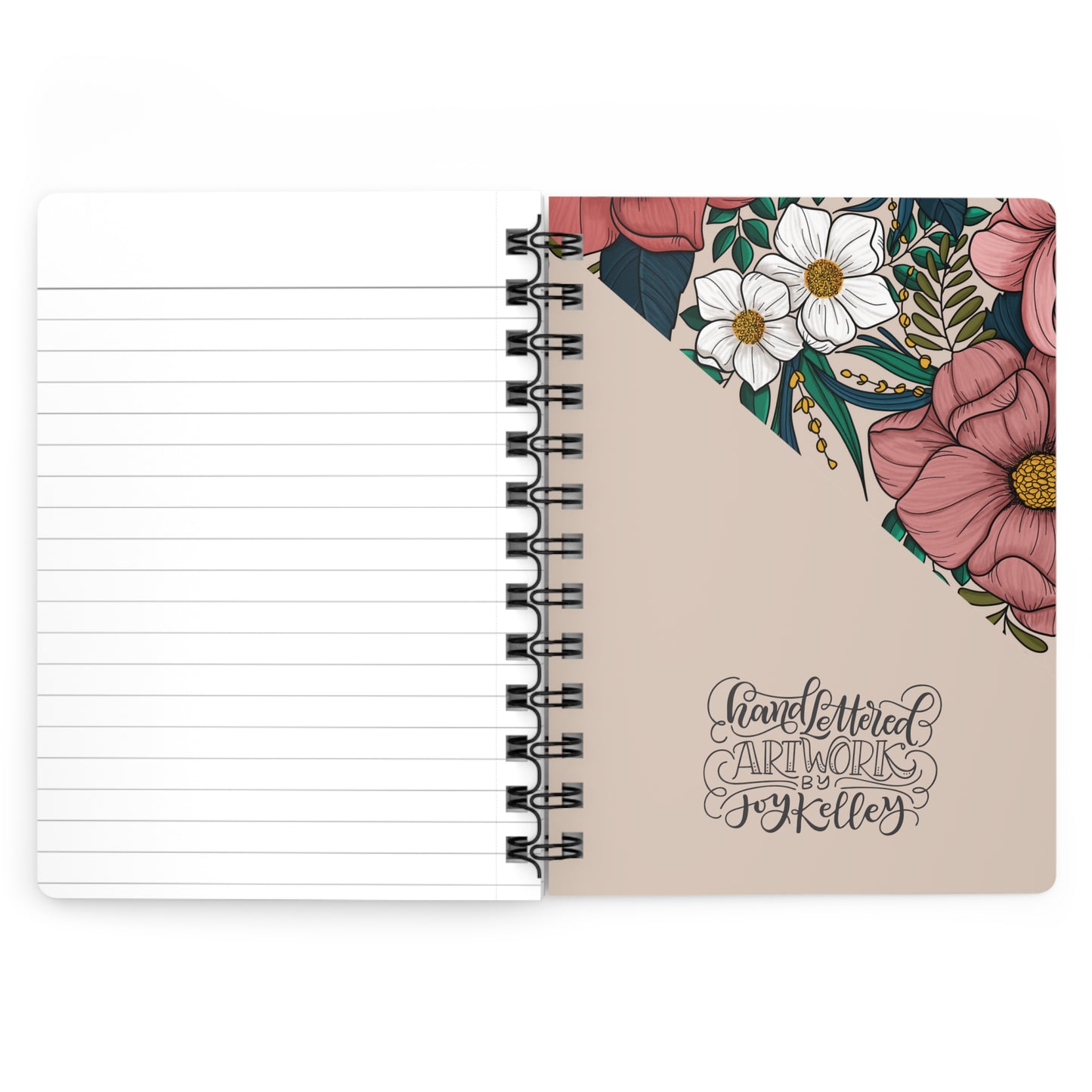 I strive for progress, not perfection - Spiral Bound Affirmation Journal - howjoyfulshop