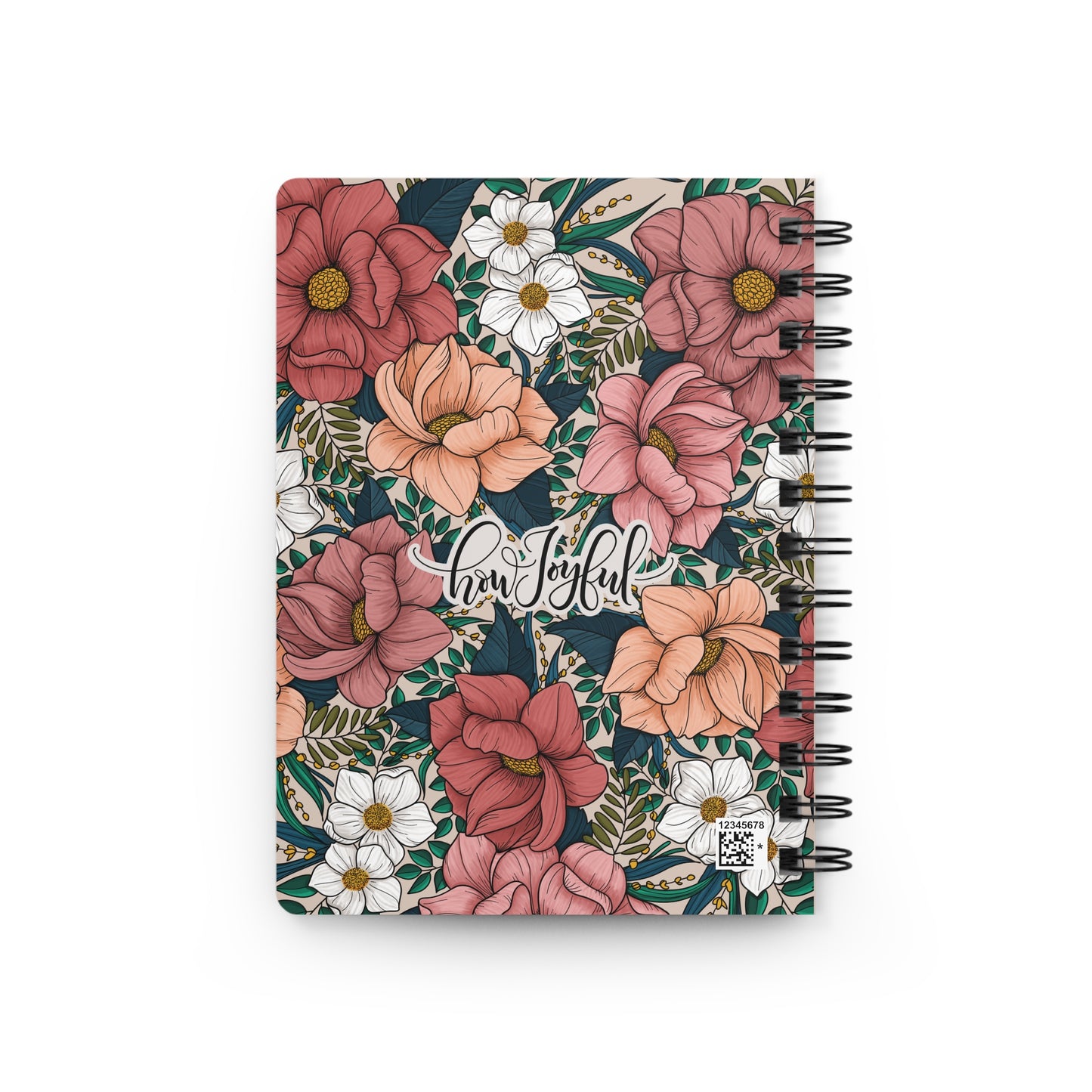 I strive for progress, not perfection - Spiral Bound Affirmation Journal - howjoyfulshop