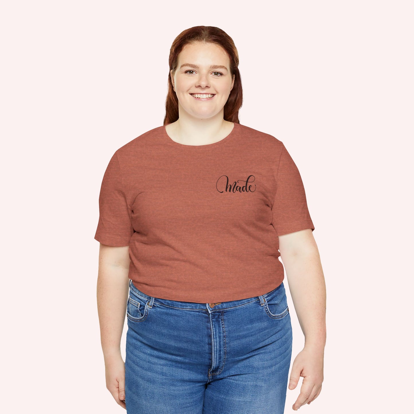 Fearfully and Wonderfully made - Unisex Jersey Short Sleeve Tee