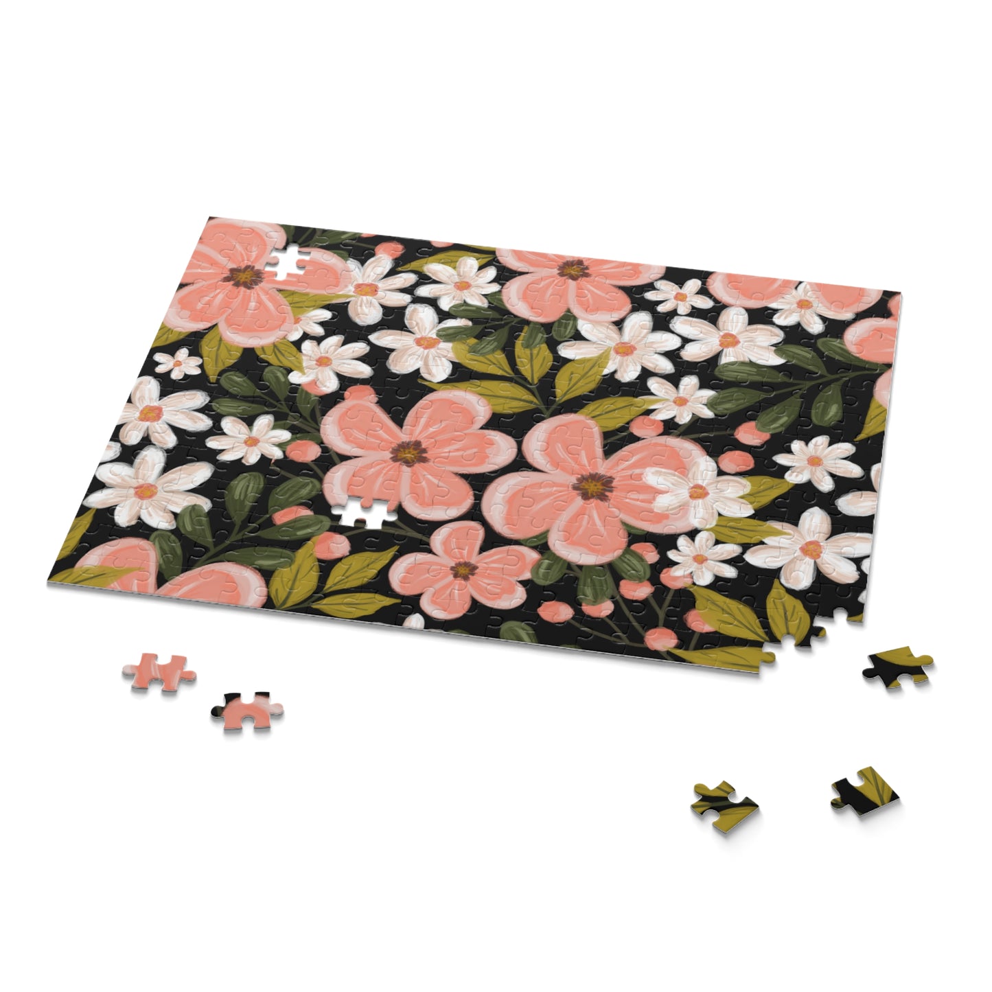 Pink Wildflower - Puzzle - howjoyfulshop