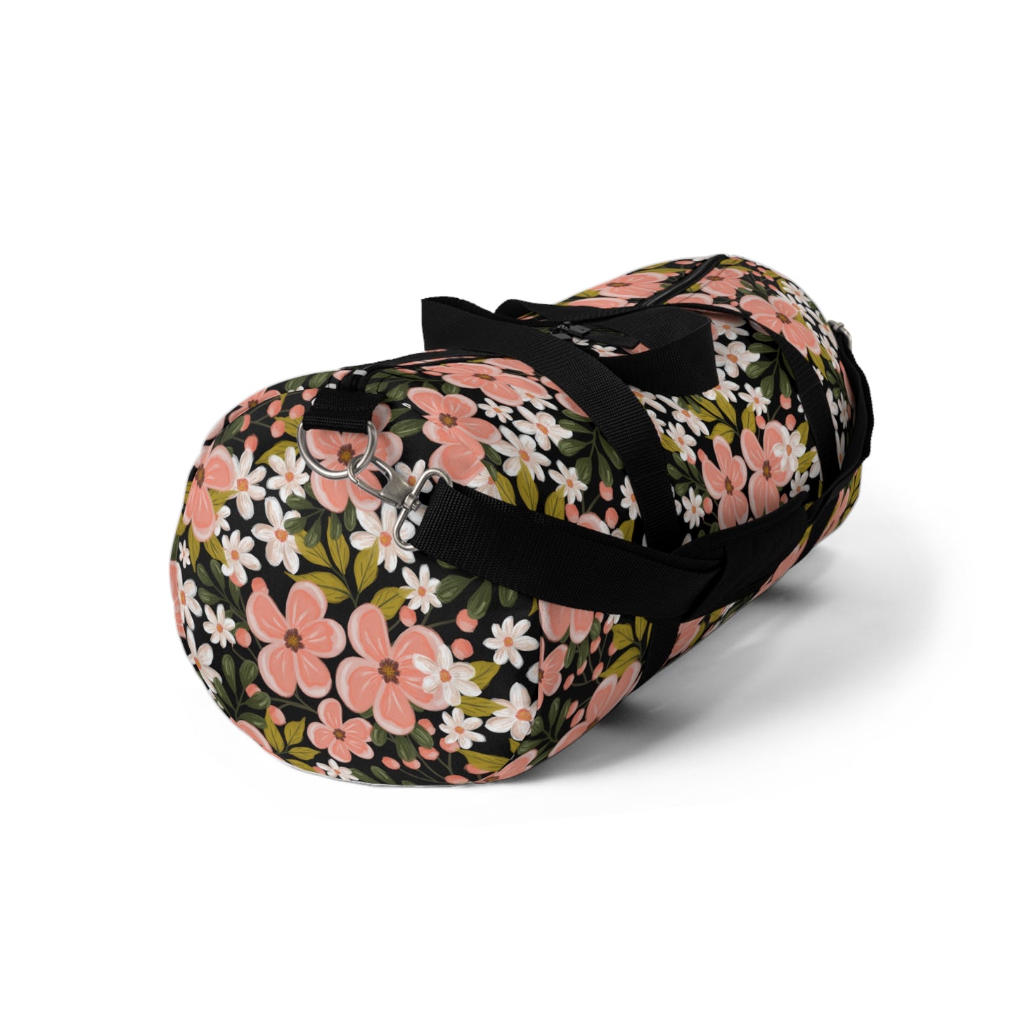 Pink Wildflower - Duffel Bag - howjoyfulshop