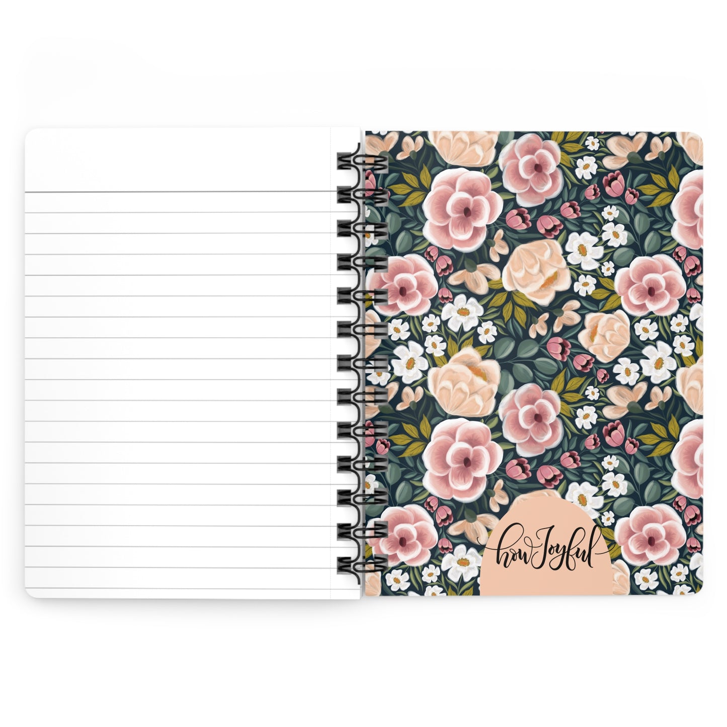 Bloom Brunch - Spiral Bound Journal - howjoyfulshop