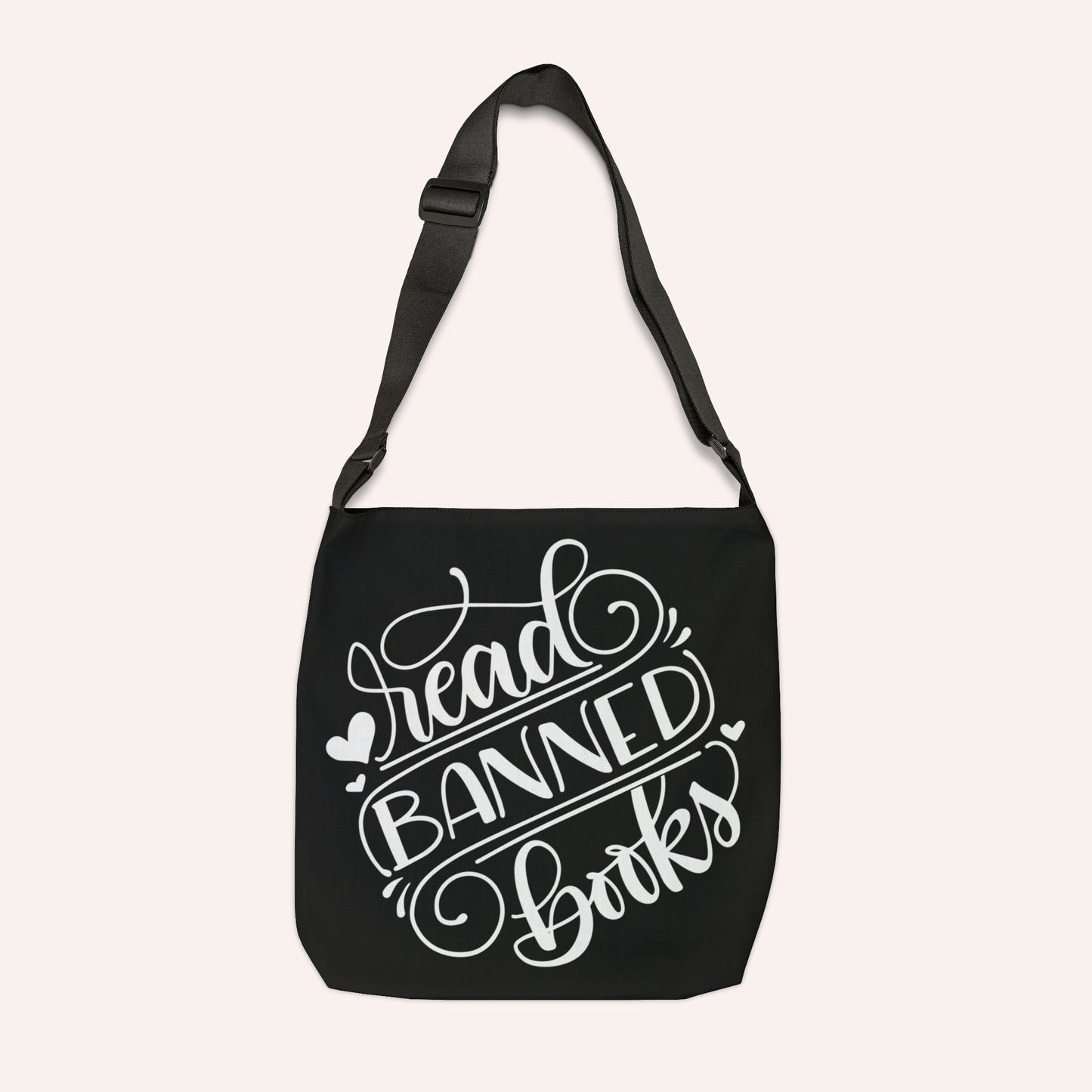 Read banned books - Adjustable Tote Bag - howjoyfulshop