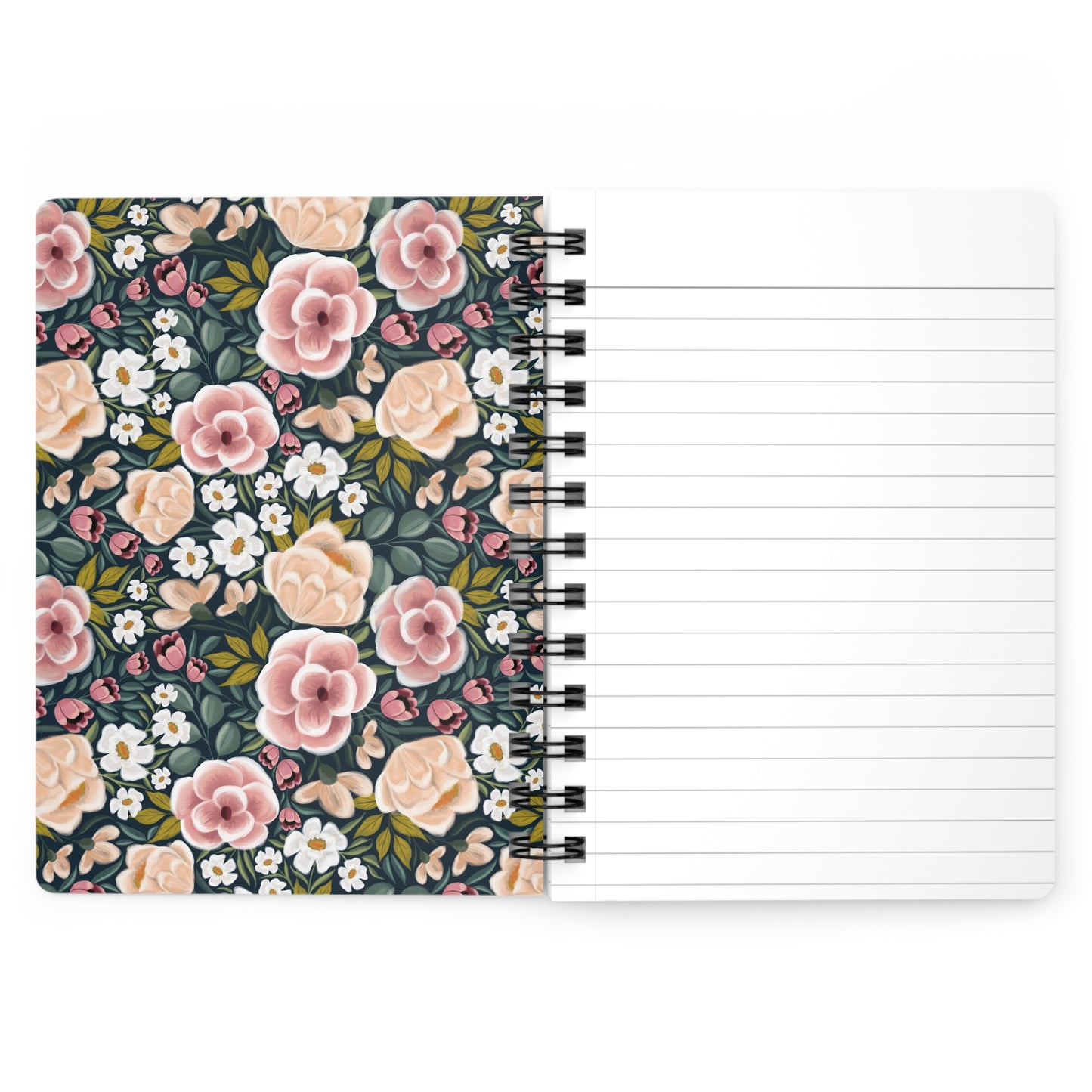 Bloom Brunch - Spiral Bound Journal - howjoyfulshop