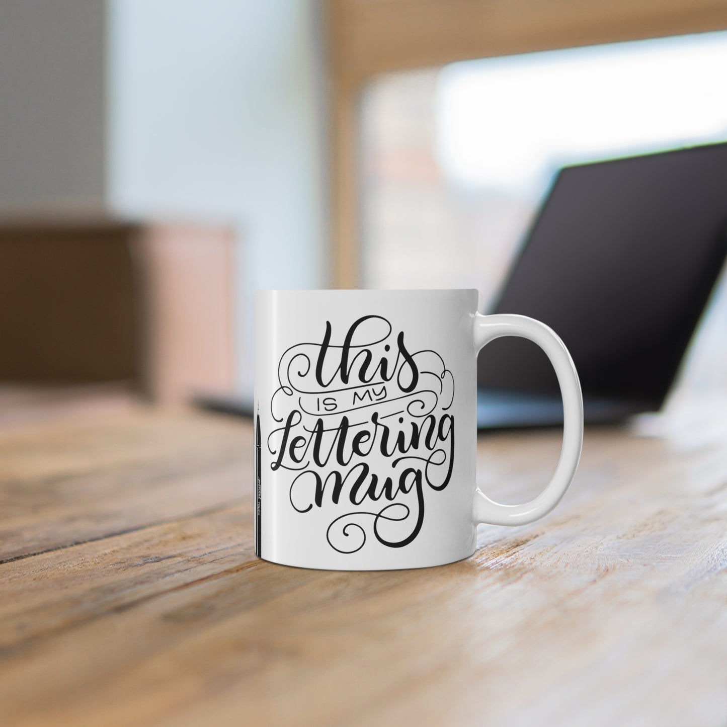 This is my Lettering Mug - 11oz - howjoyfulshop