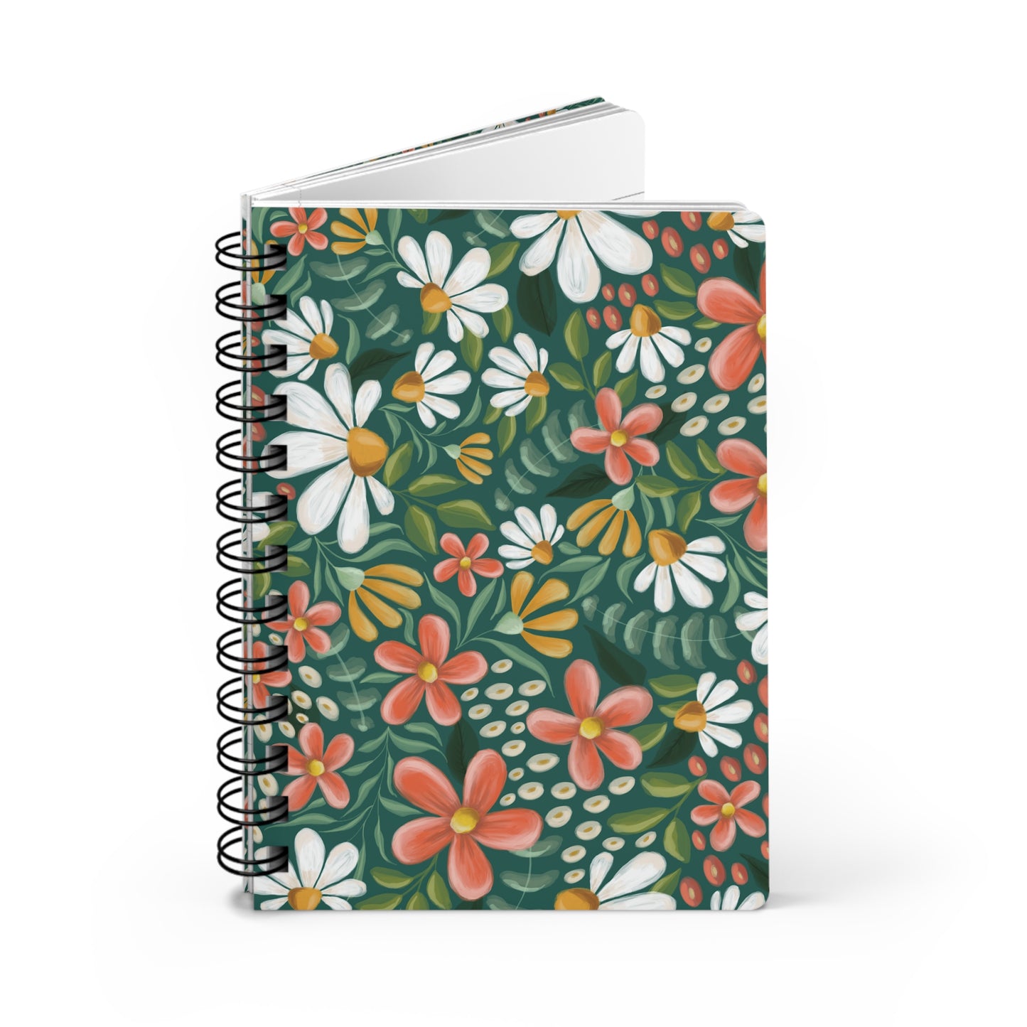 Cosmo Petals - Spiral Bound Journal - howjoyfulshop