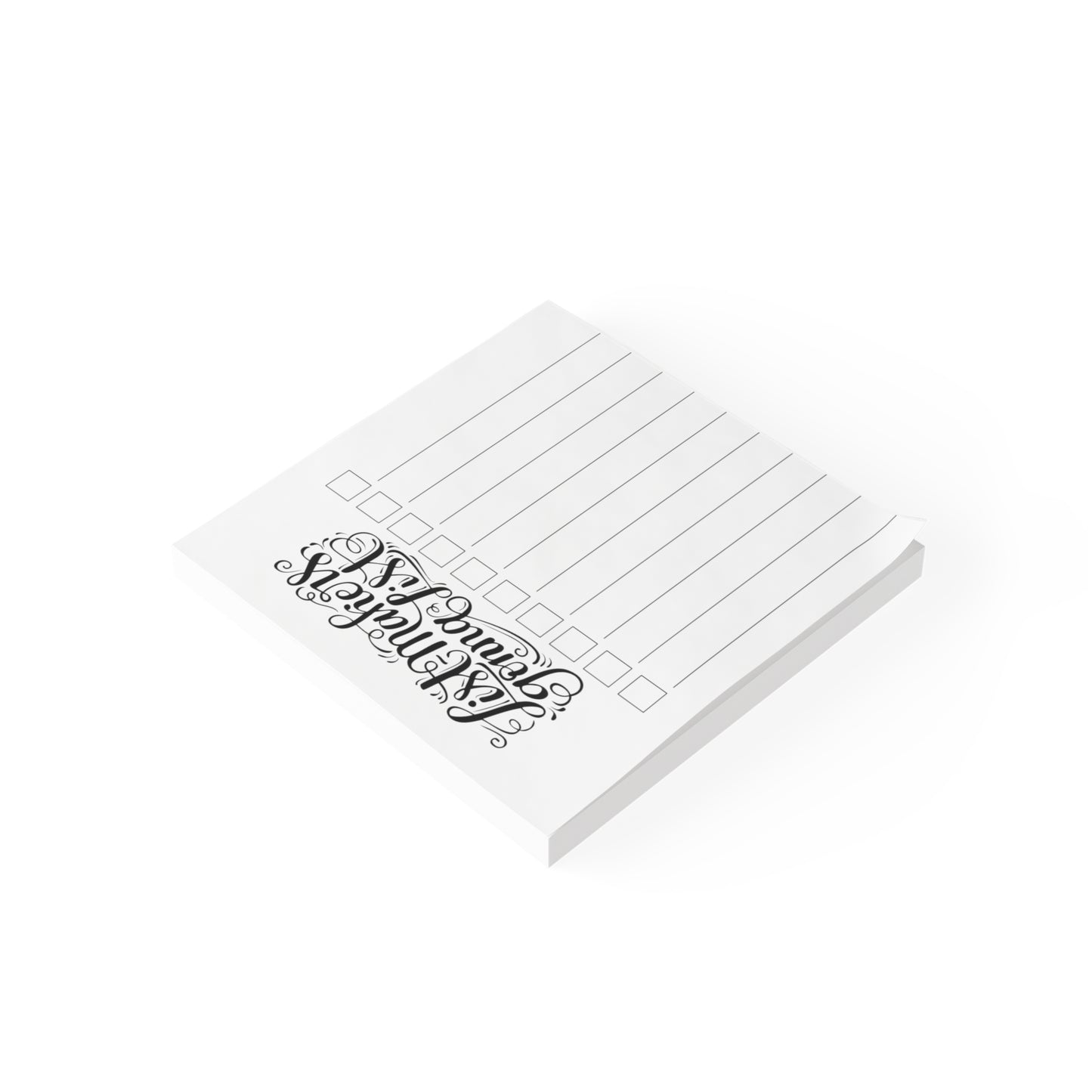 List-makers Gonna List - Post-it® Note Pad - howjoyfulshop