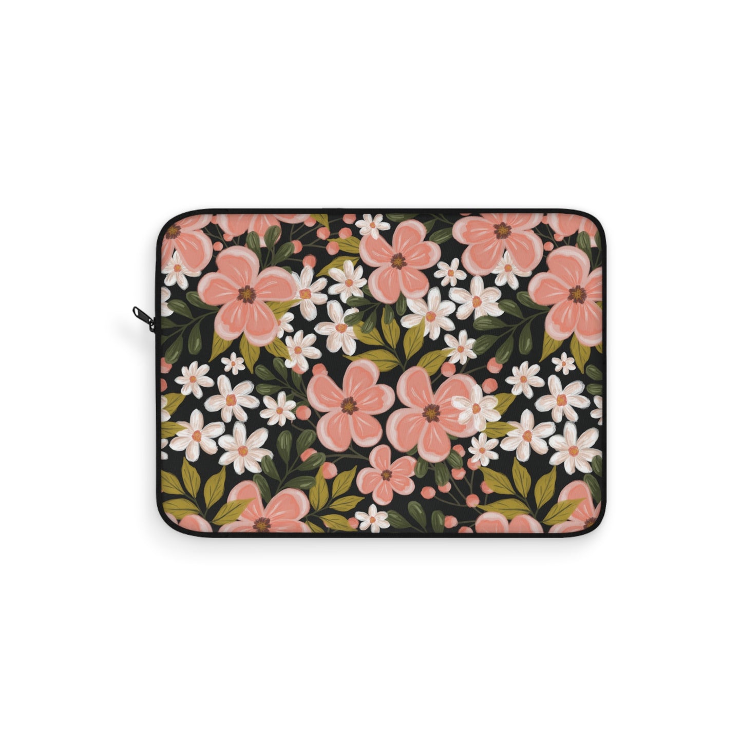 Pink Wildflower - Laptop Sleeve - howjoyfulshop