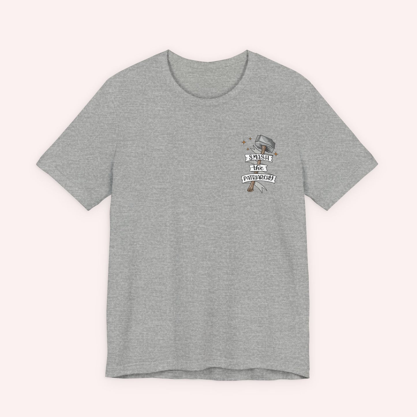 Smash the Patriarchy - Feminist - Woman Empowerment Jersey Tee