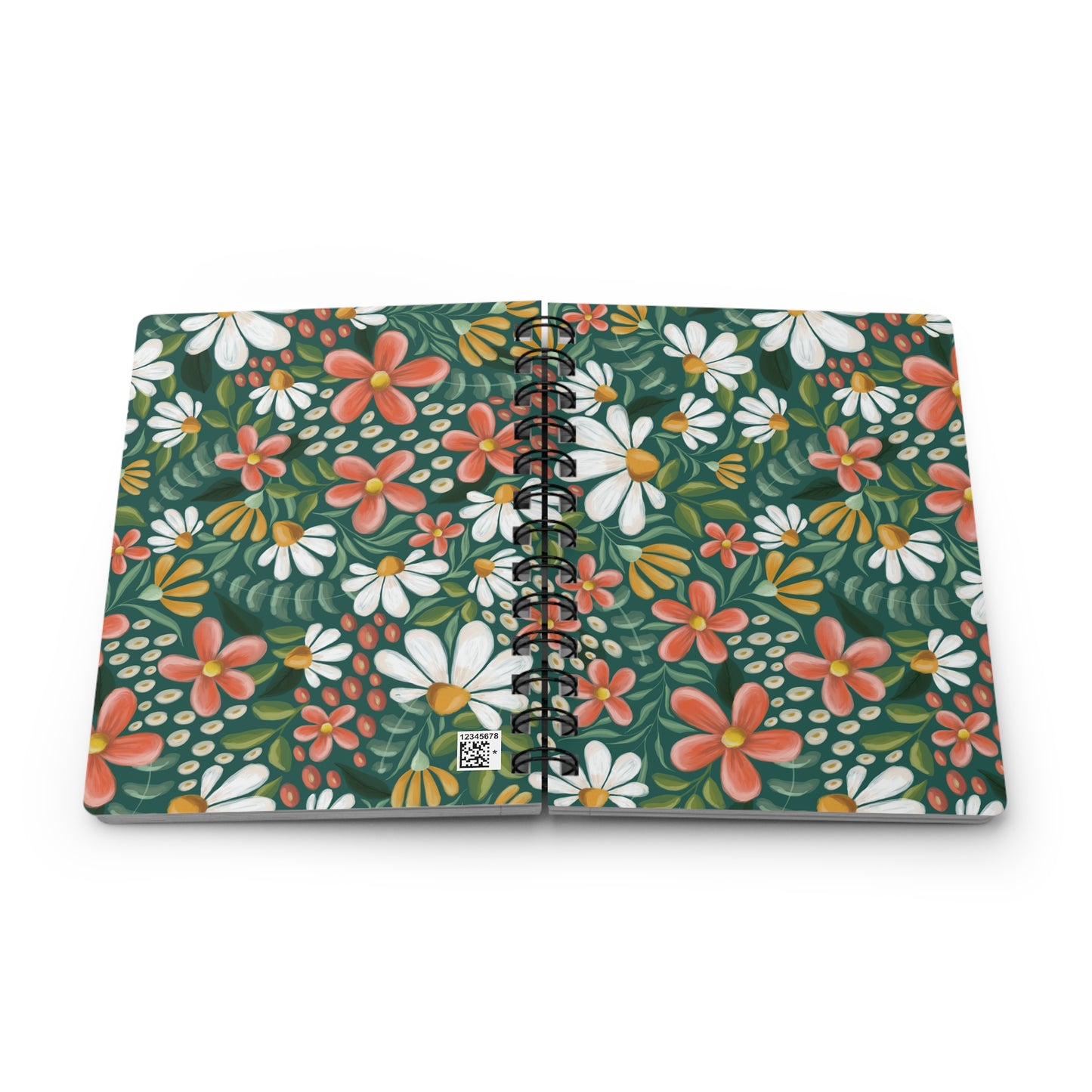 Cosmo Petals - Spiral Bound Journal - howjoyfulshop