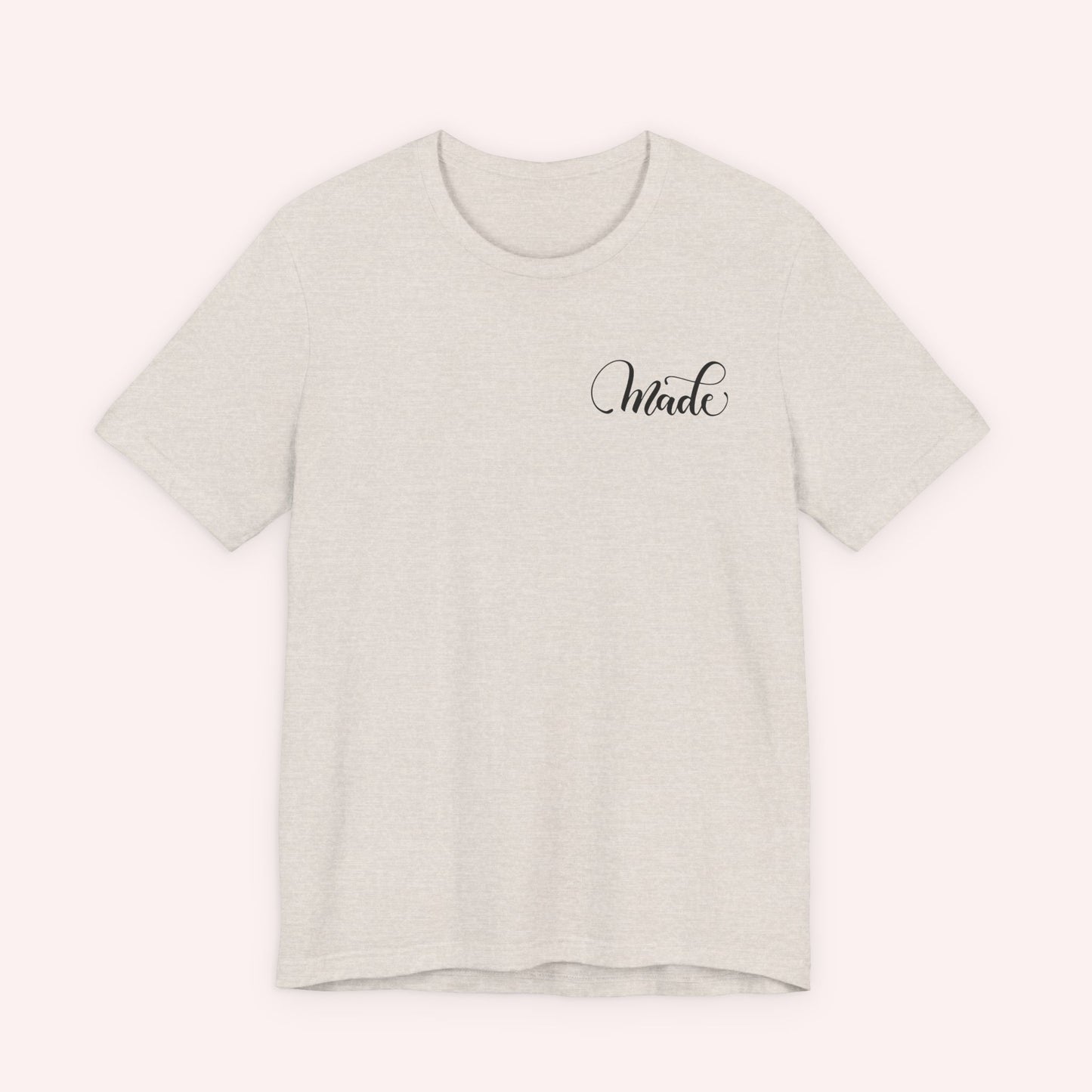 Fearfully and Wonderfully made - Unisex Jersey Short Sleeve Tee