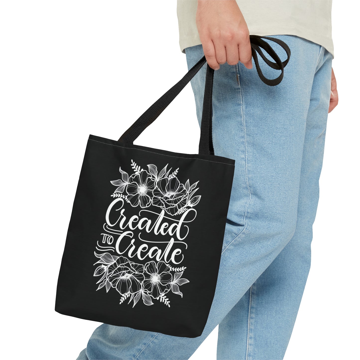 Created to create Botanicals - Tote Bag - howjoyfulshop